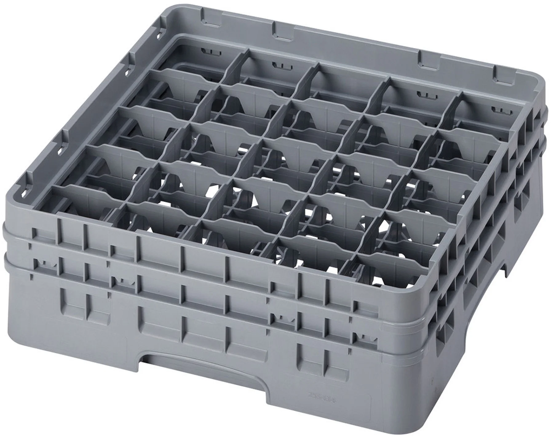 Kosz na szkło max. śr. szkl. 87 mm jasny szary - CAMBRO