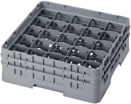 Kosz na szkło max. śr. szkl. 87 mm jasny szary - CAMBRO