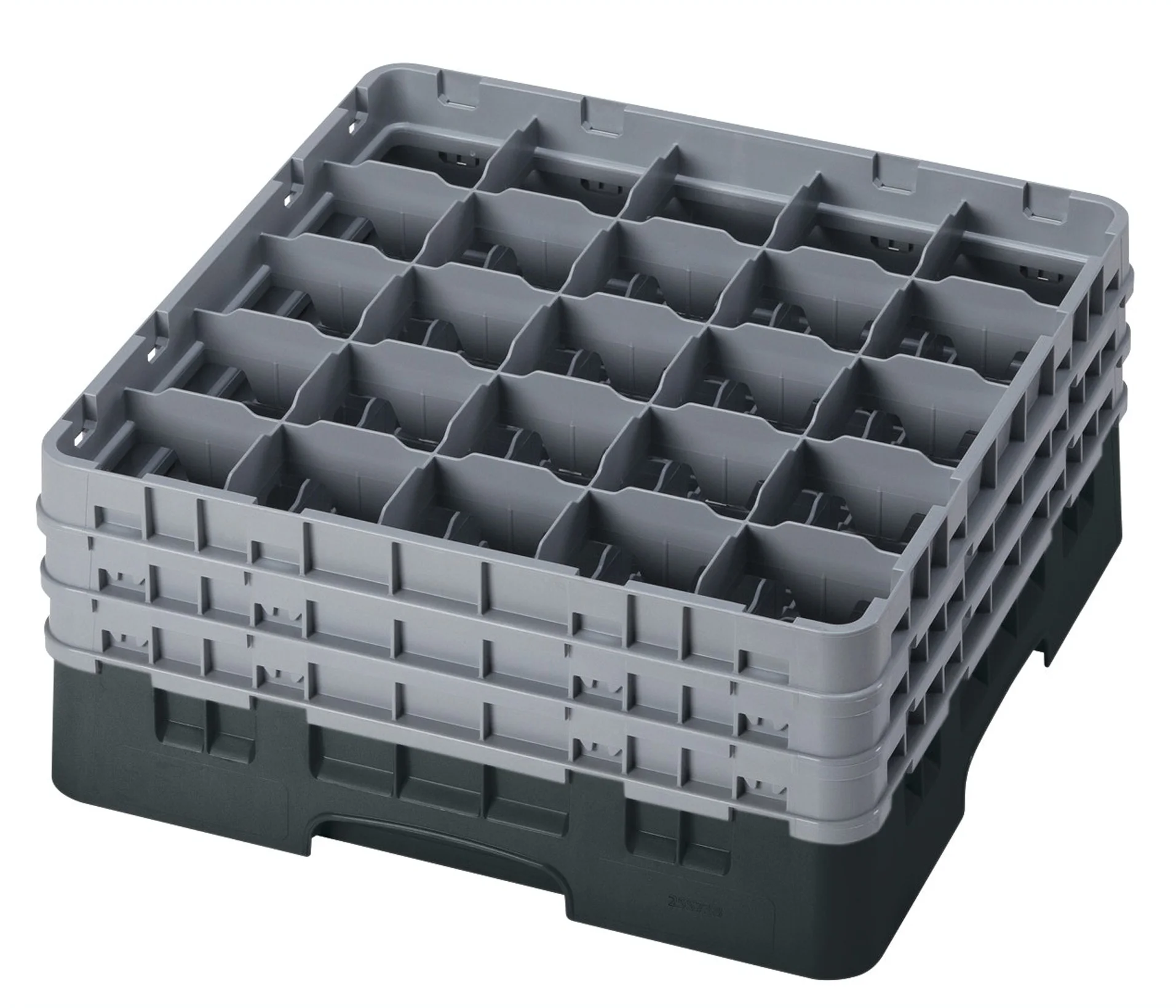 Kosz na szkło max. śr. szkl. 87 mm czarny - CAMBRO