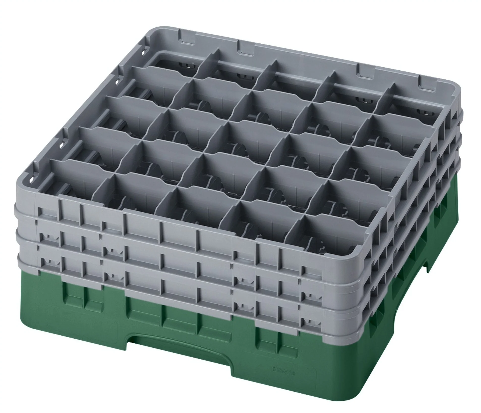 Kosz na szkło max. śr. szkl. 87 mm zielony - CAMBRO