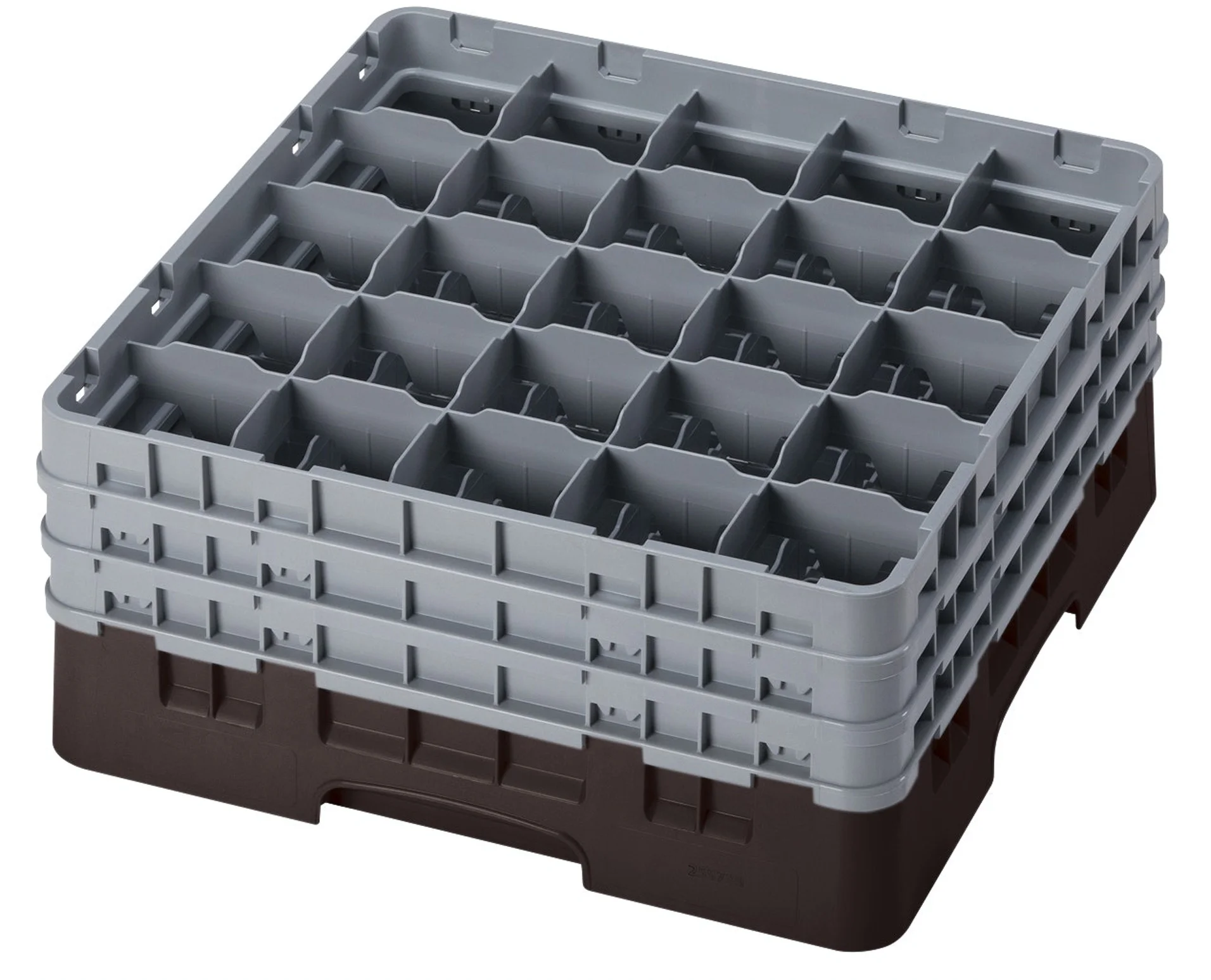 Kosz na szkło max. śr. szkl. 87 mm brązowy - CAMBRO