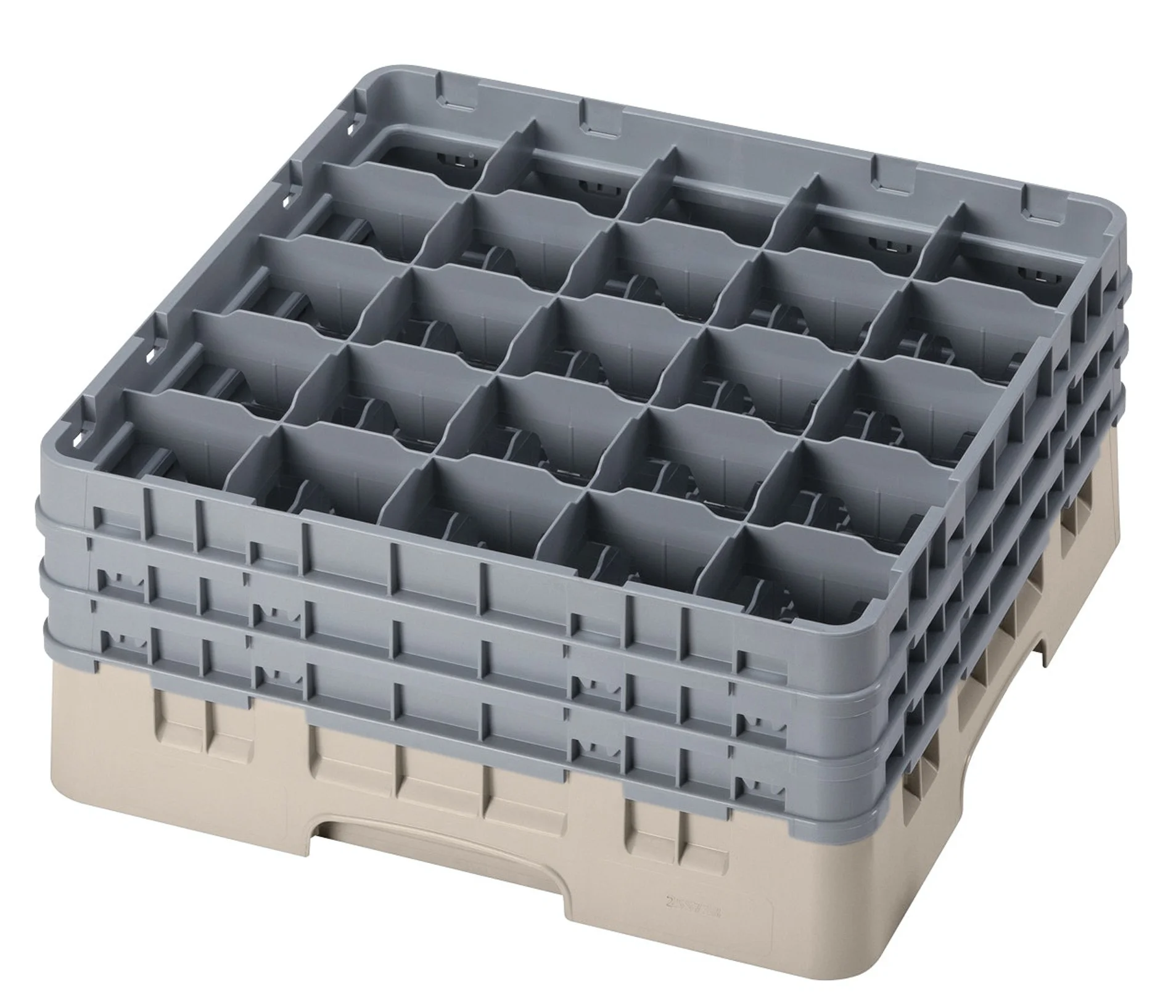 Kosz na szkło max. śr. szkl. 87 mm beżowy - CAMBRO