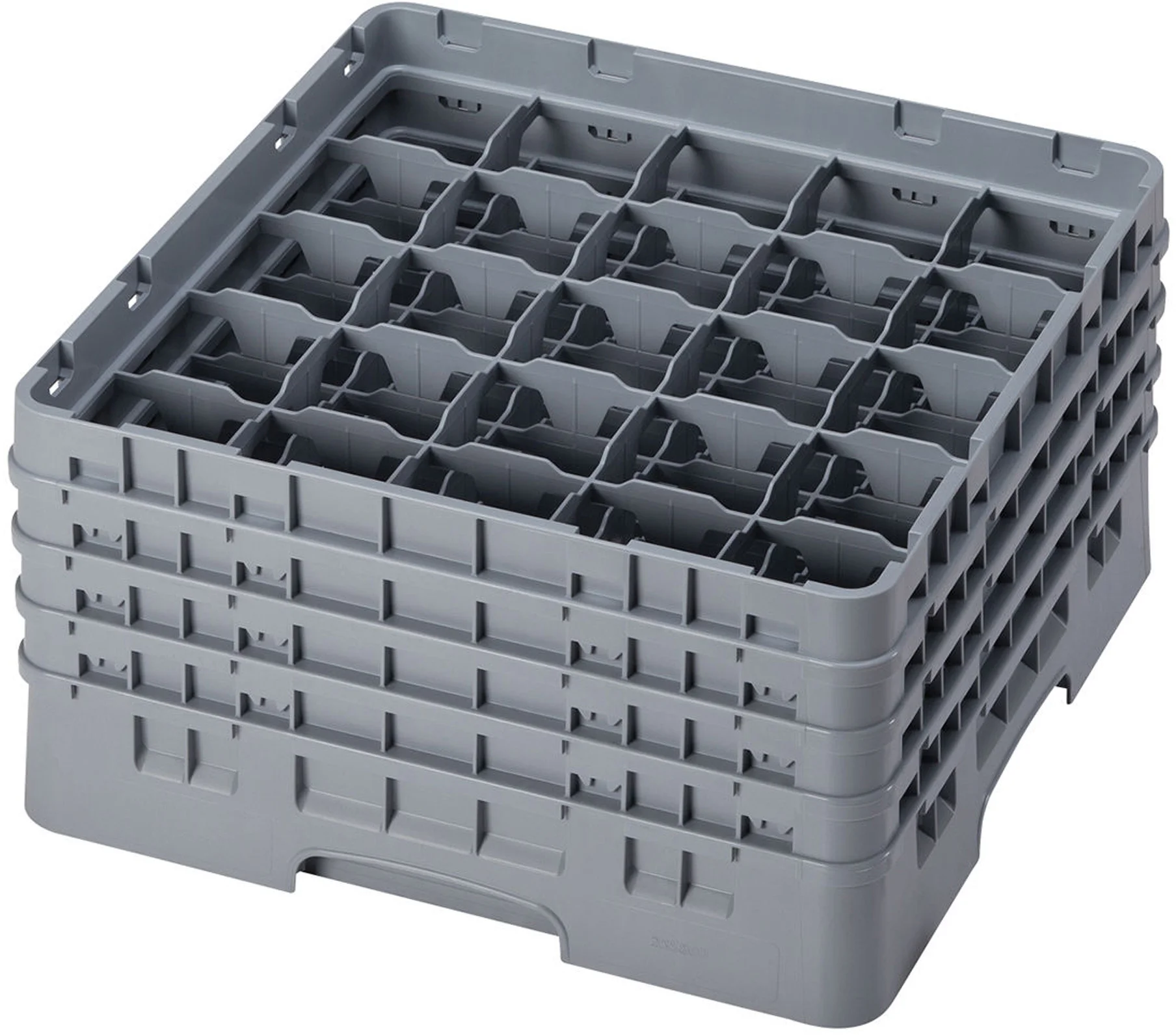 Kosz na szkło max. śr. szkl. 87 mm jasny szary - CAMBRO