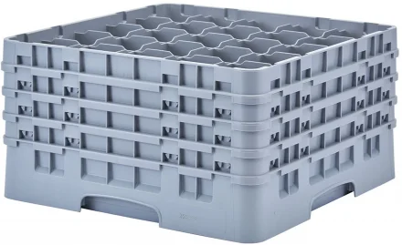 Kosz na szkło max. śr. szkl. 87 mm jasny szary - CAMBRO