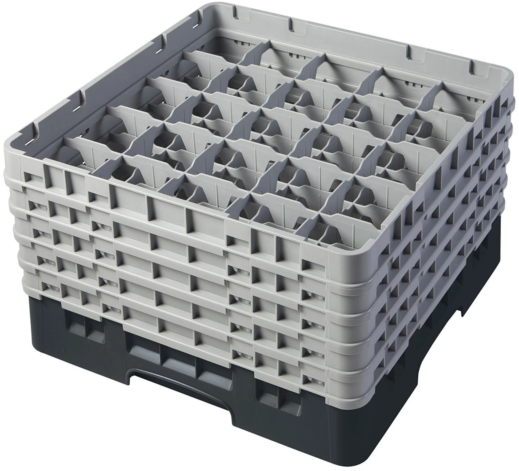 Kosz na szkło max. śr. szkl. 87 mm czarny - CAMBRO