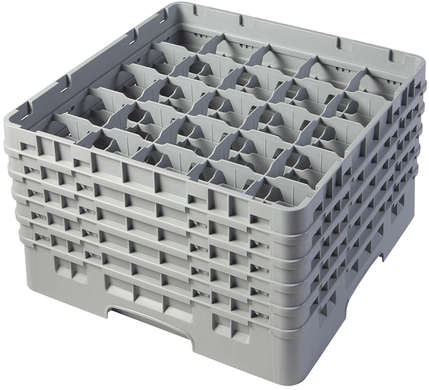 Kosz na szkło max. śr. szkl. 87 mm jasny szary - CAMBRO