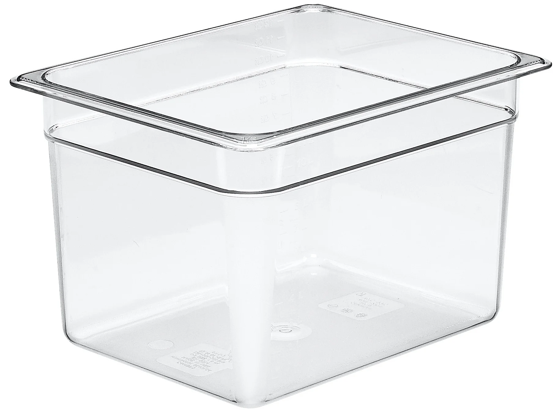 Pojemnik z poliwęglanu GN 1/2 przezroczysty wys. 20 cm - CAMBRO