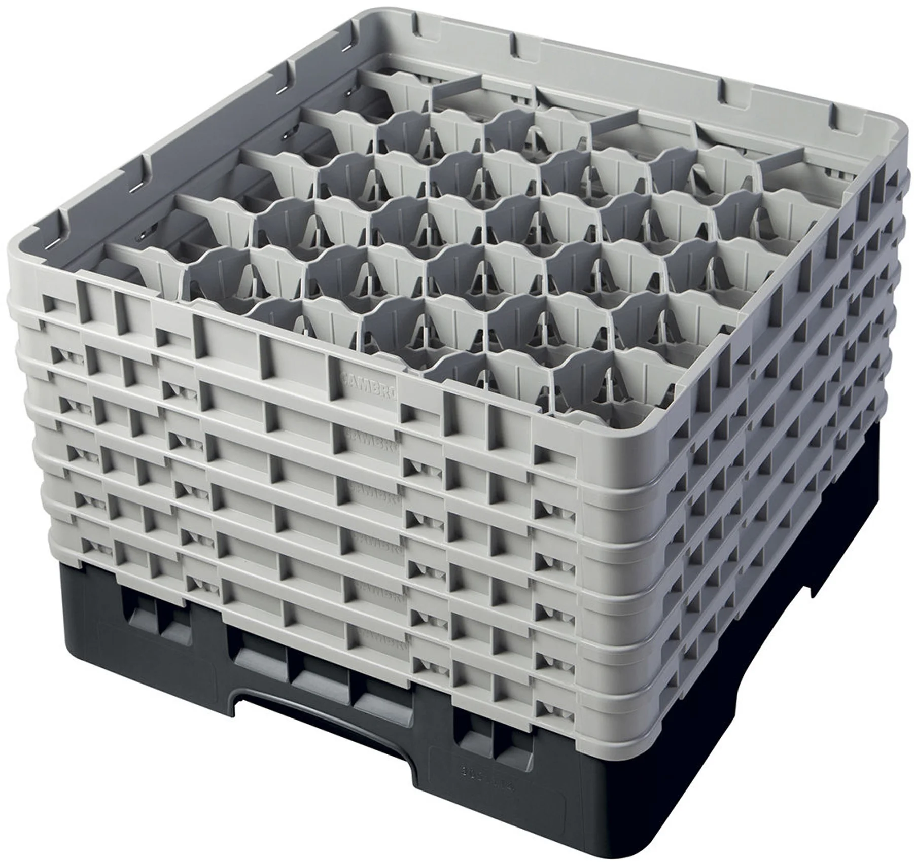 Kosz na szkło max. śr. szkl. 79 mm czarny - CAMBRO