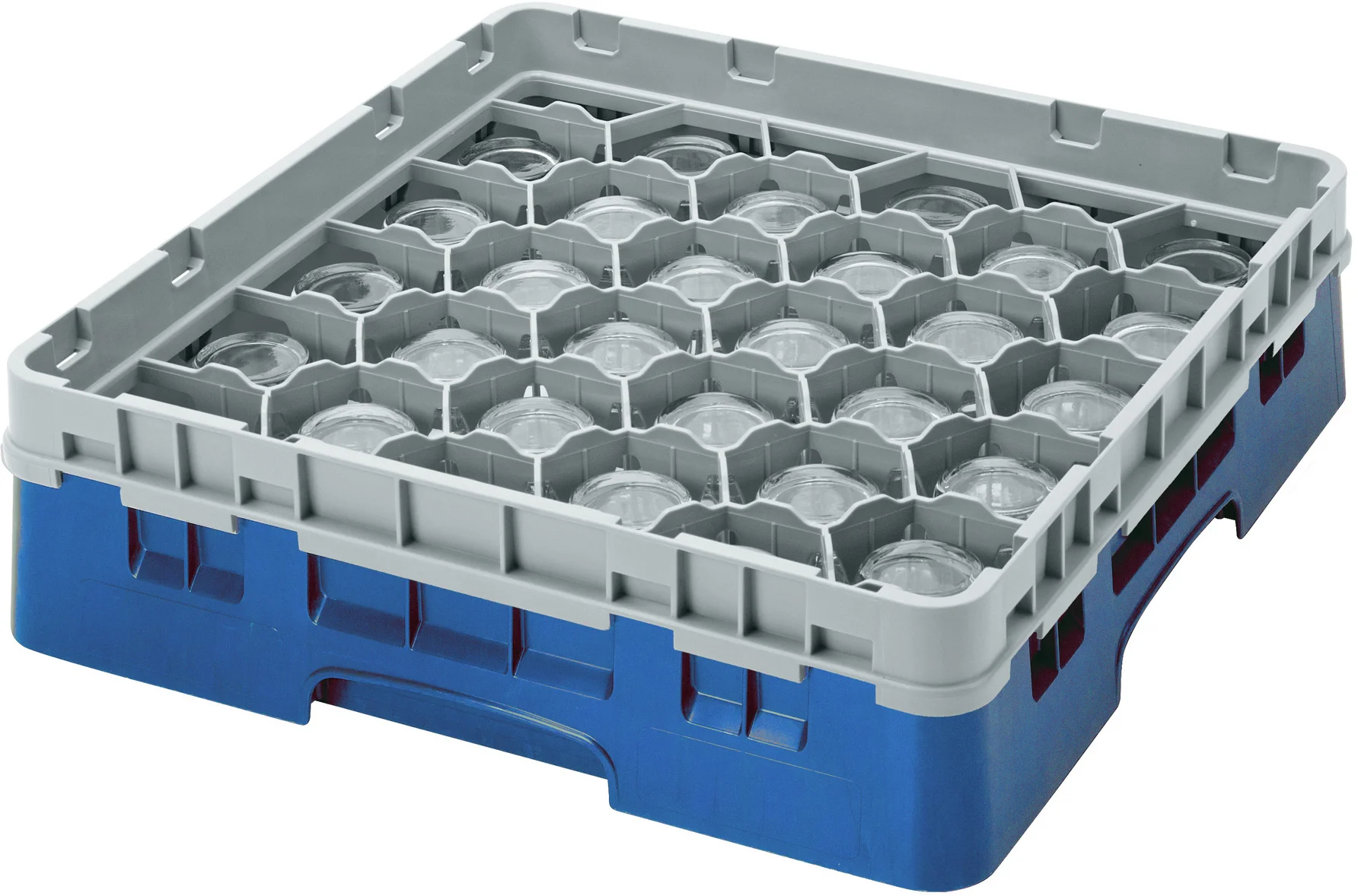 Kosz na szkło max. śr. szkl. 79 mm granatowy - CAMBRO