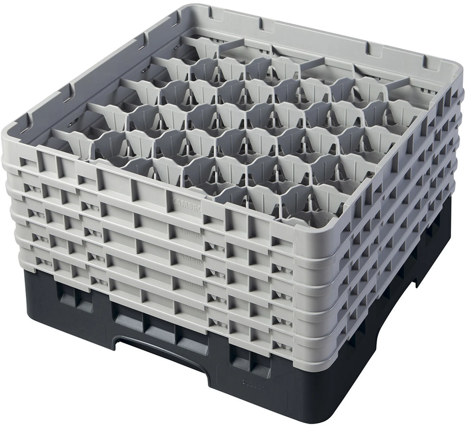 Kosz na szkło max. śr. szkl. 79 mm czarny - CAMBRO