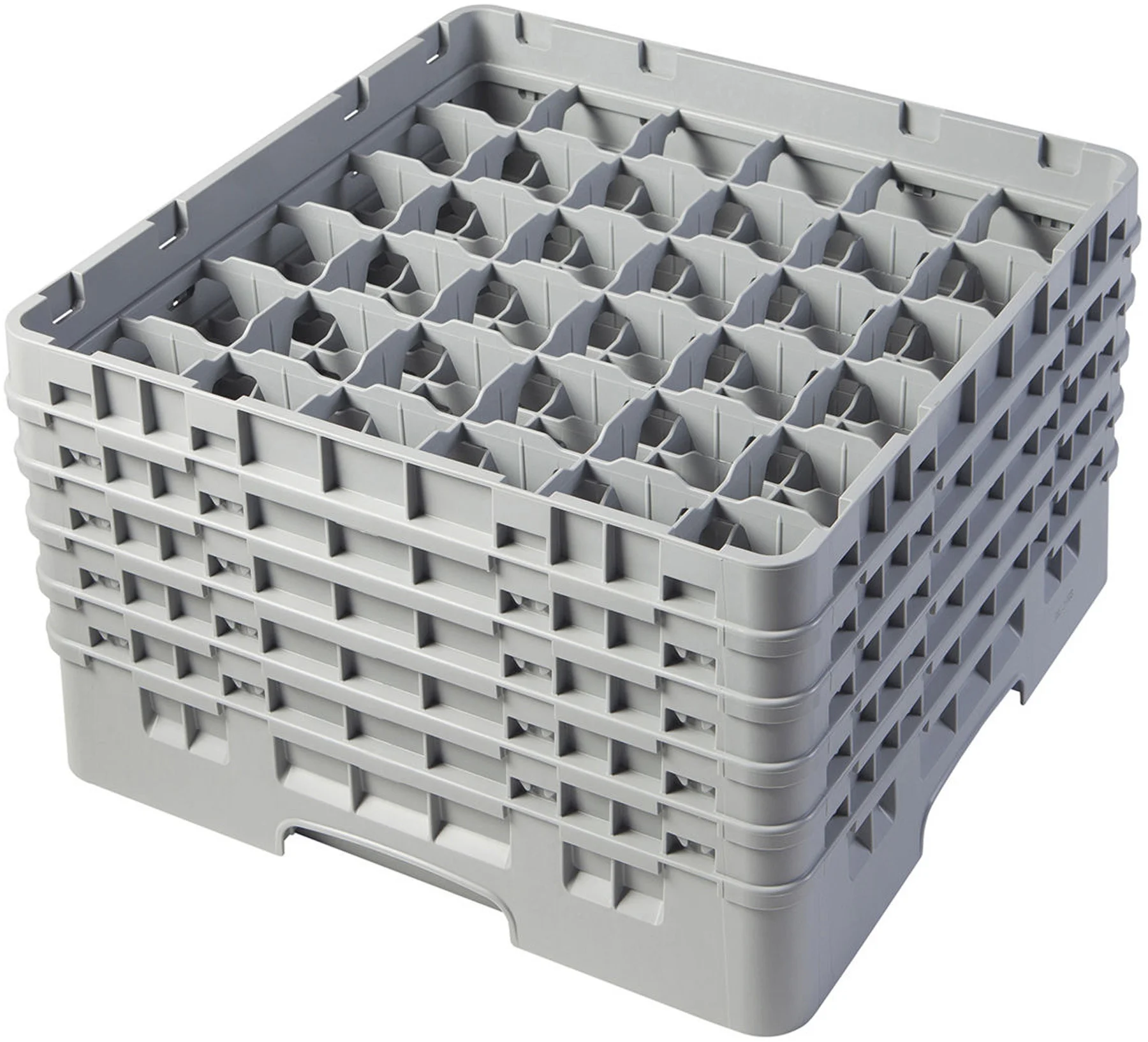 Kosz na szkło max. śr. szkl. 72 mm jasny szary - CAMBRO