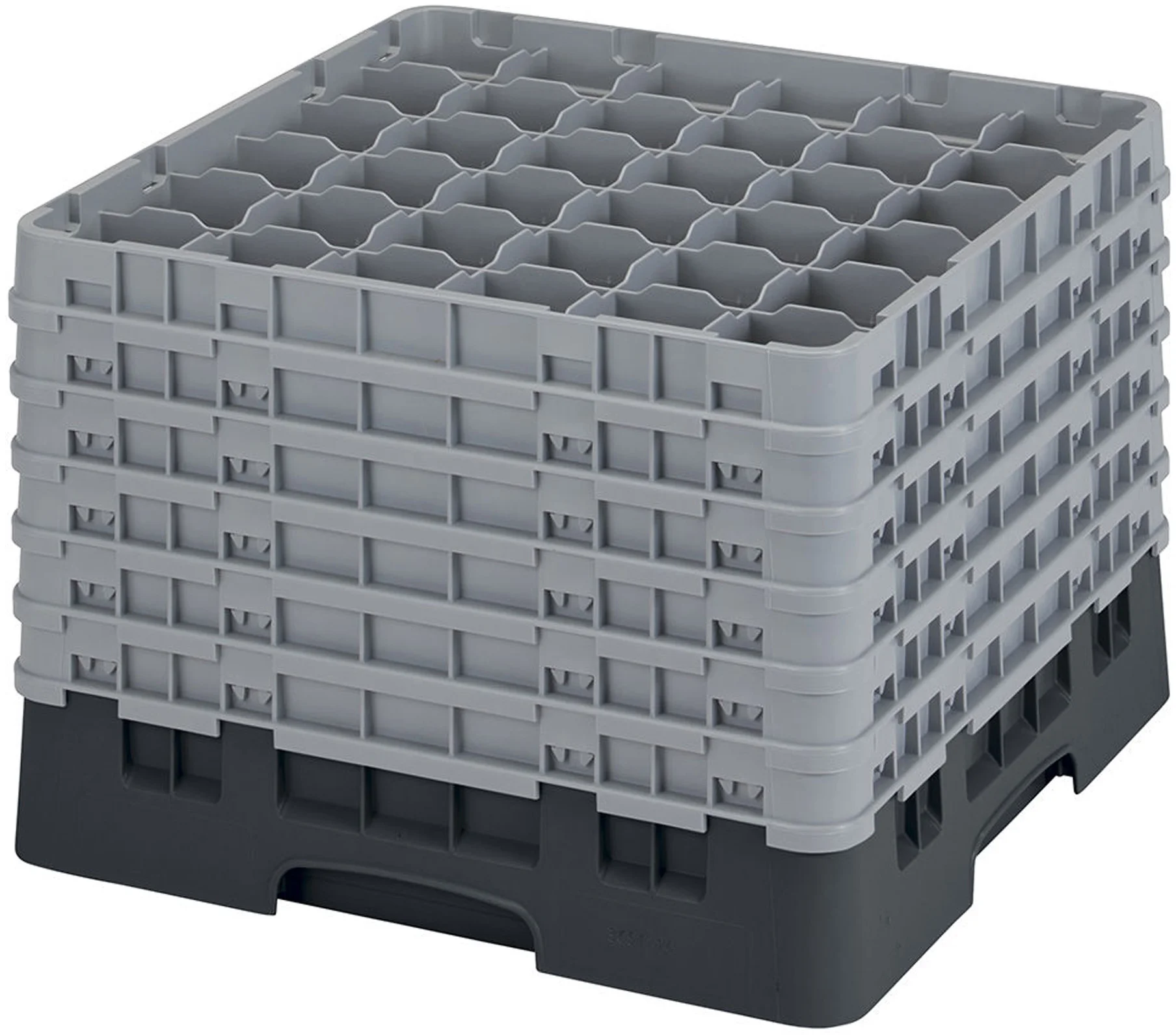 Kosz na szkło max. śr. szkl. 72 mm czarny - CAMBRO