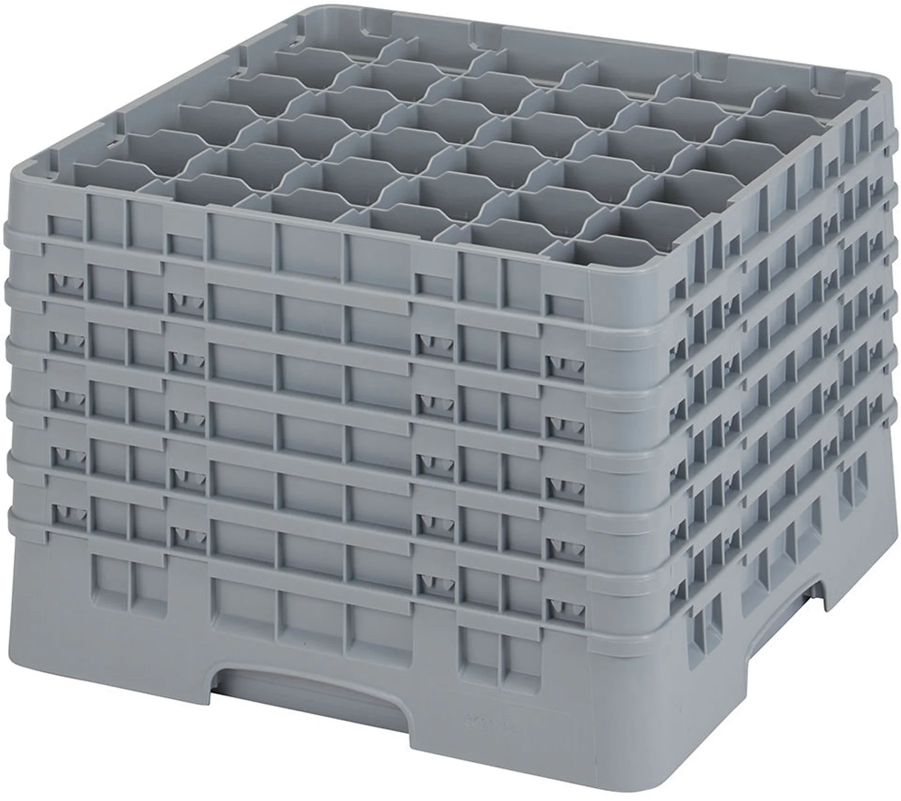 Kosz na szkło max. śr. szkl. 72 mm jasny szary - CAMBRO