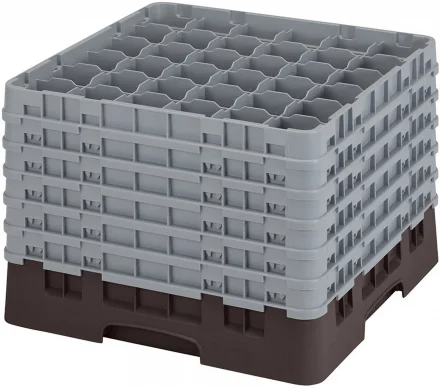 Kosz na szkło max. śr. szkl. 72 mm brązowy - CAMBRO
