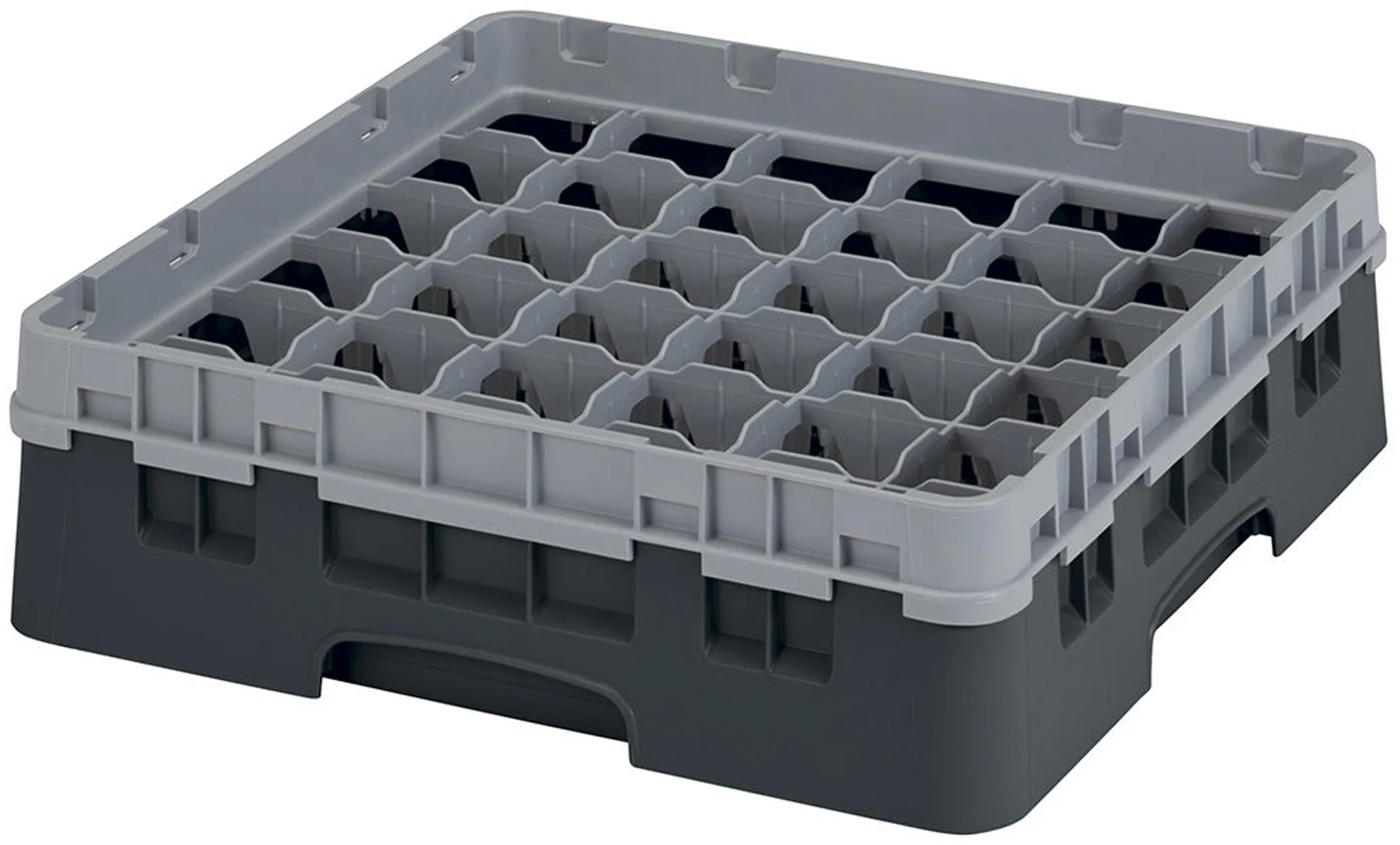 Kosz na szkło max. śr. szkl. 72 mm czarny - CAMBRO