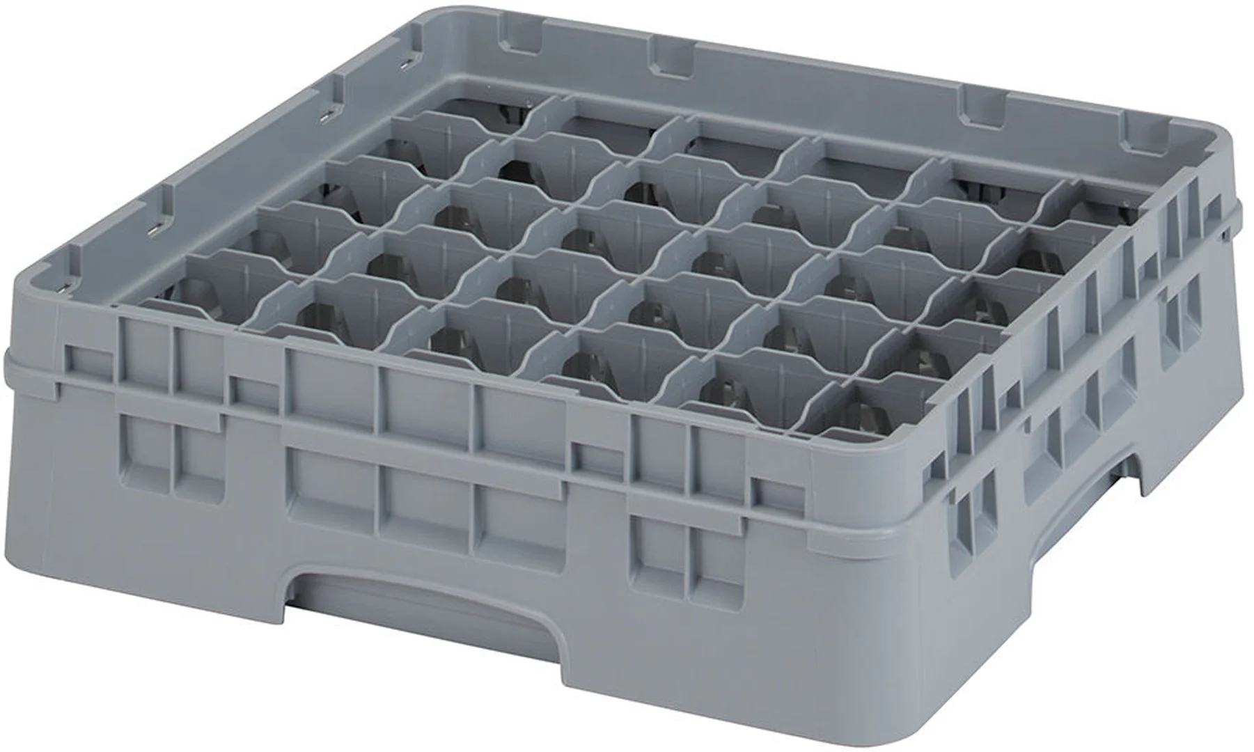 Kosz na szkło max. śr. szkl. 72 mm jasny szary - CAMBRO