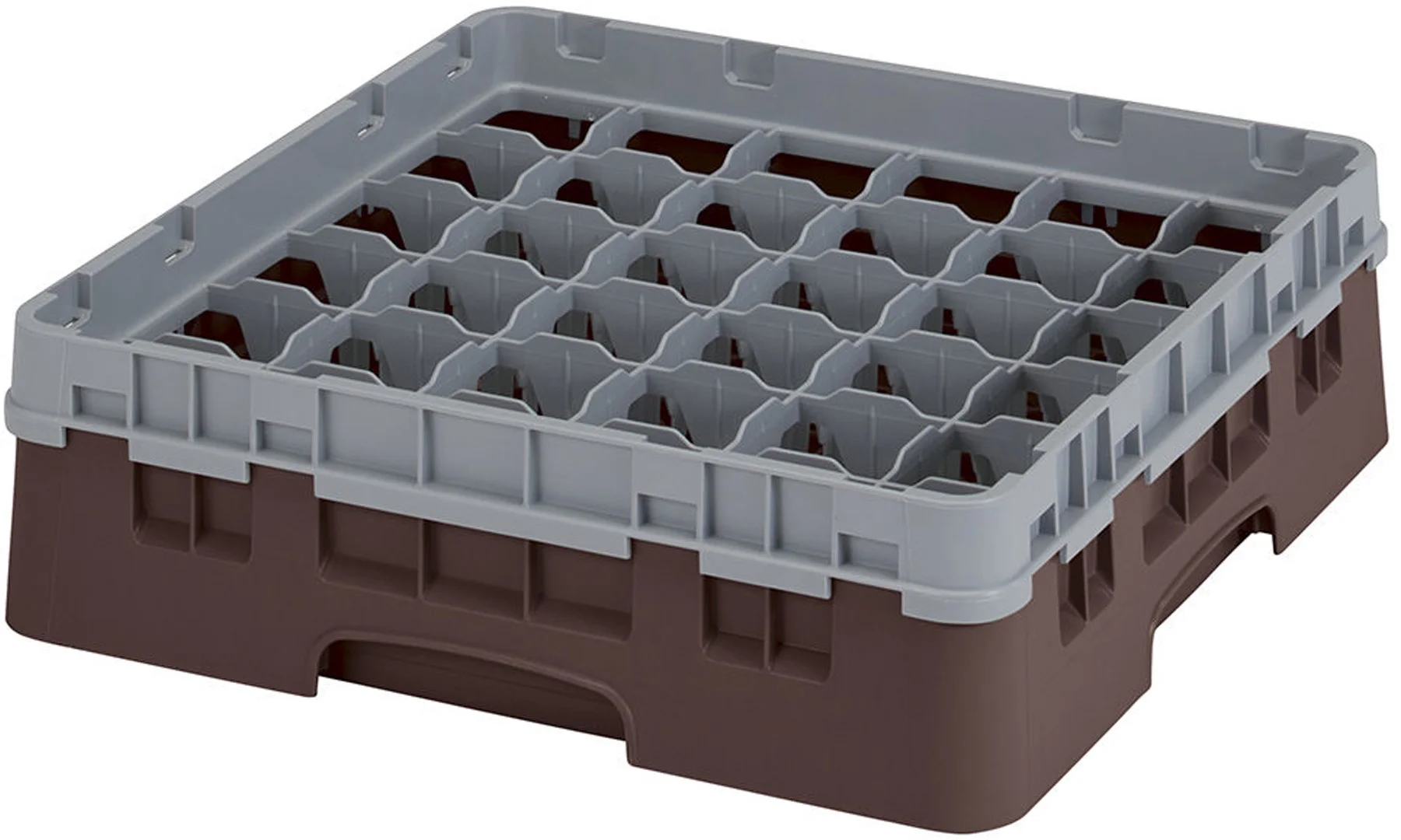 Kosz na szkło max. śr. szkl. 72 mm brązowy - CAMBRO