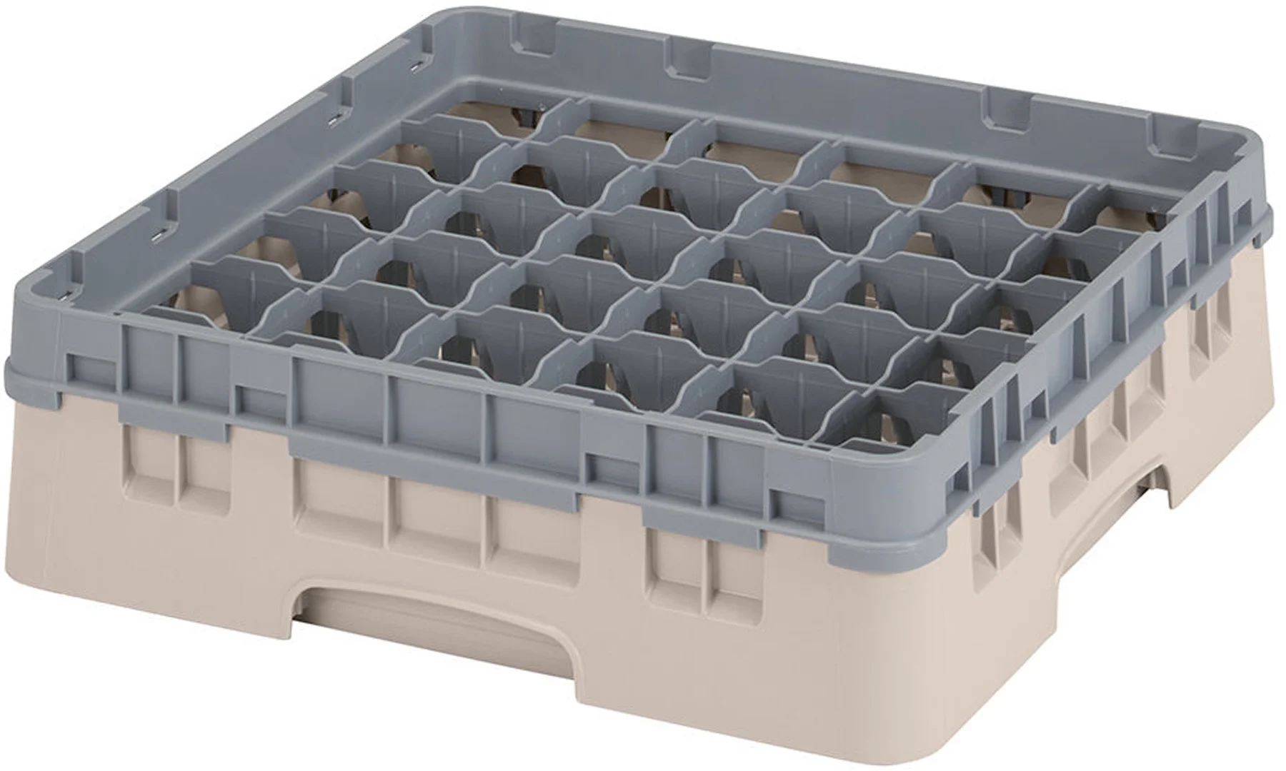 Kosz na szkło max. śr. szkl. 72 mm beżowy - CAMBRO
