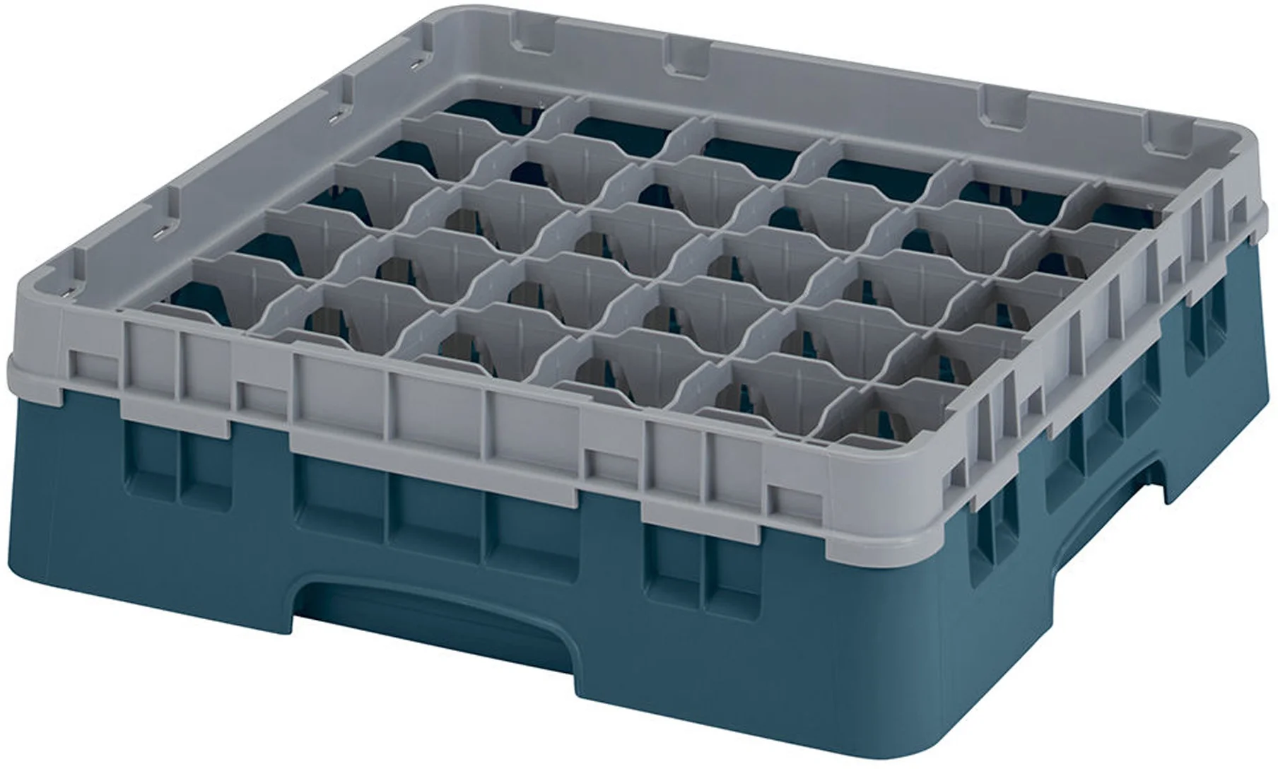 Kosz na szkło max. śr. szkl. 72 mm zielono-niebieski - CAMBRO