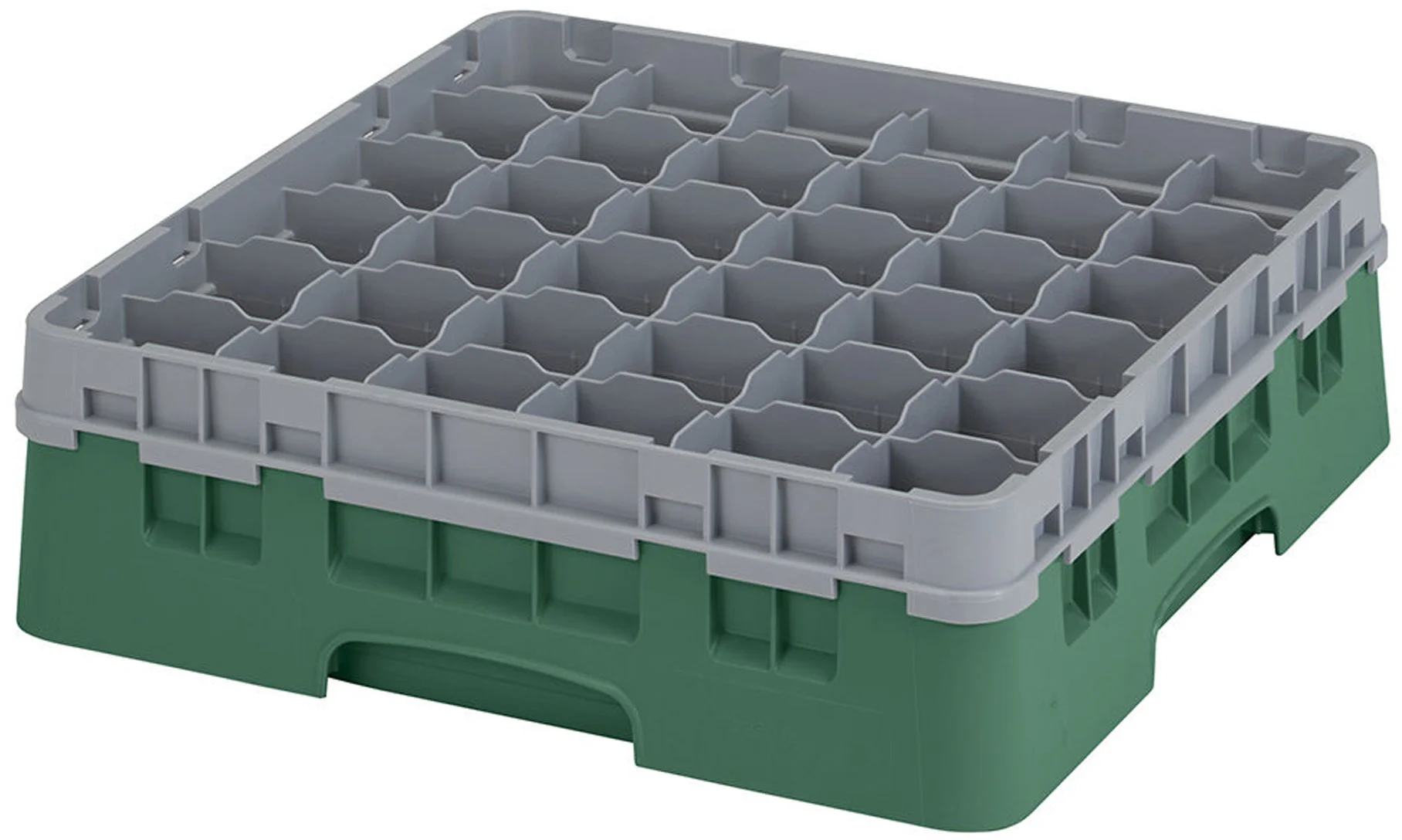 Kosz na szkło max. śr. szkl. 72 mm zielony - CAMBRO