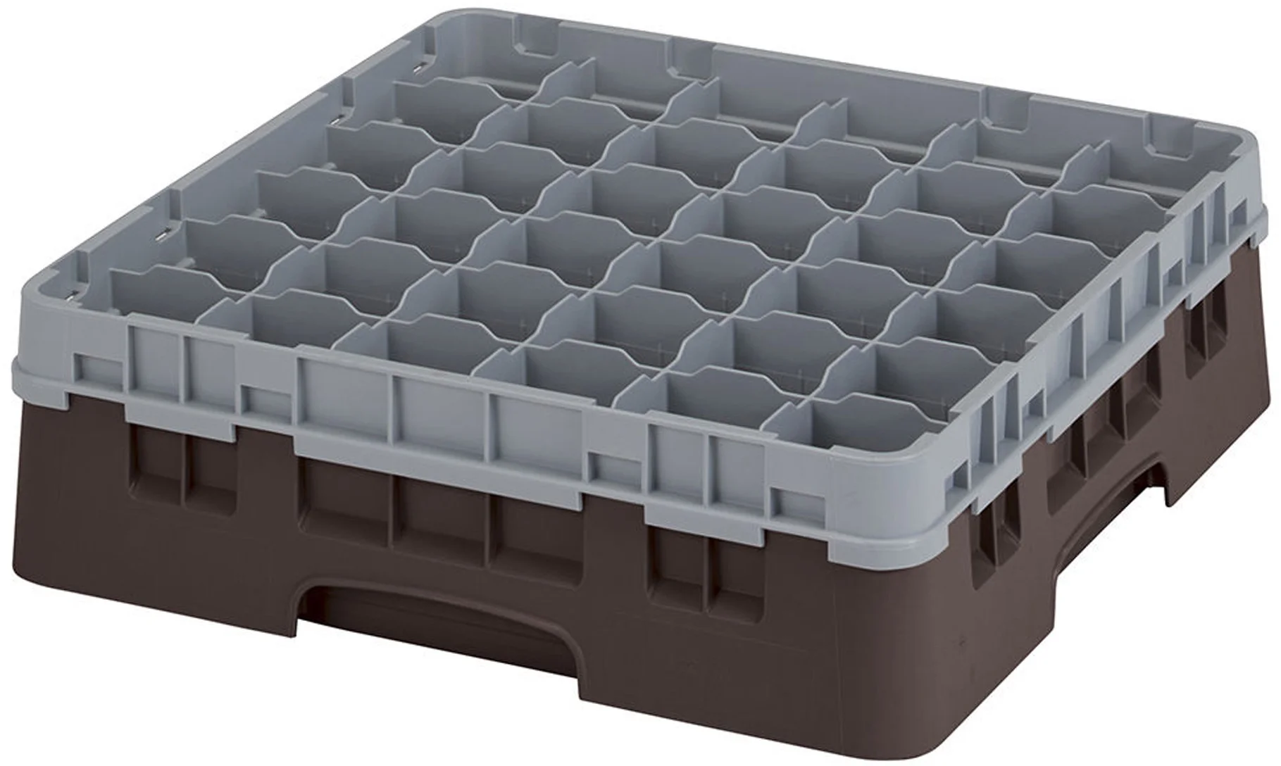 Kosz na szkło max. śr. szkl. 72 mm brązowy - CAMBRO