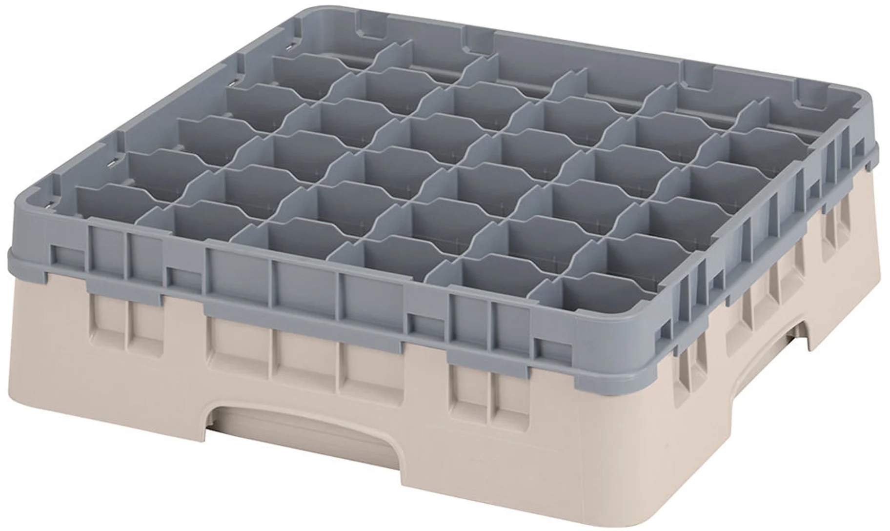 Kosz na szkło max. śr. szkl. 72 mm beżowy - CAMBRO