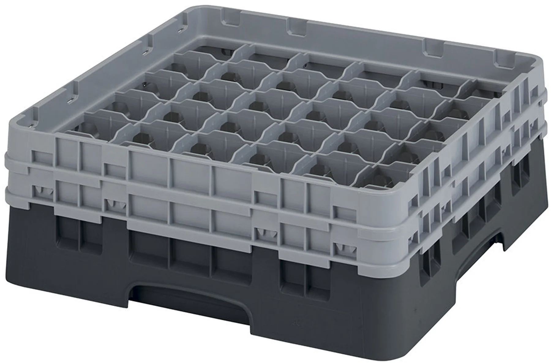 Kosz na szkło max. śr. szkl. 72 mm czarny - CAMBRO