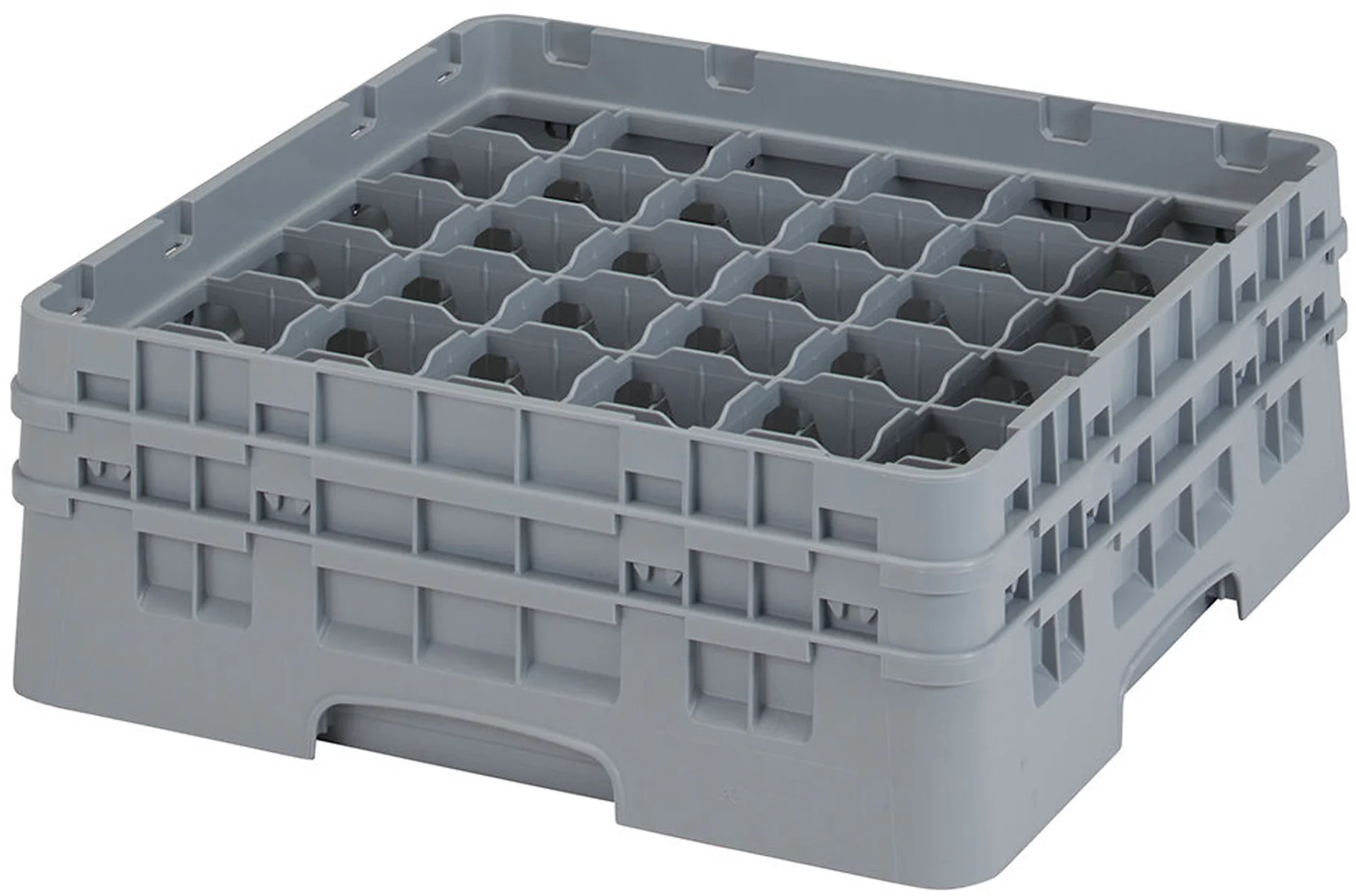 Kosz na szkło max. śr. szkl. 72 mm jasny szary - CAMBRO
