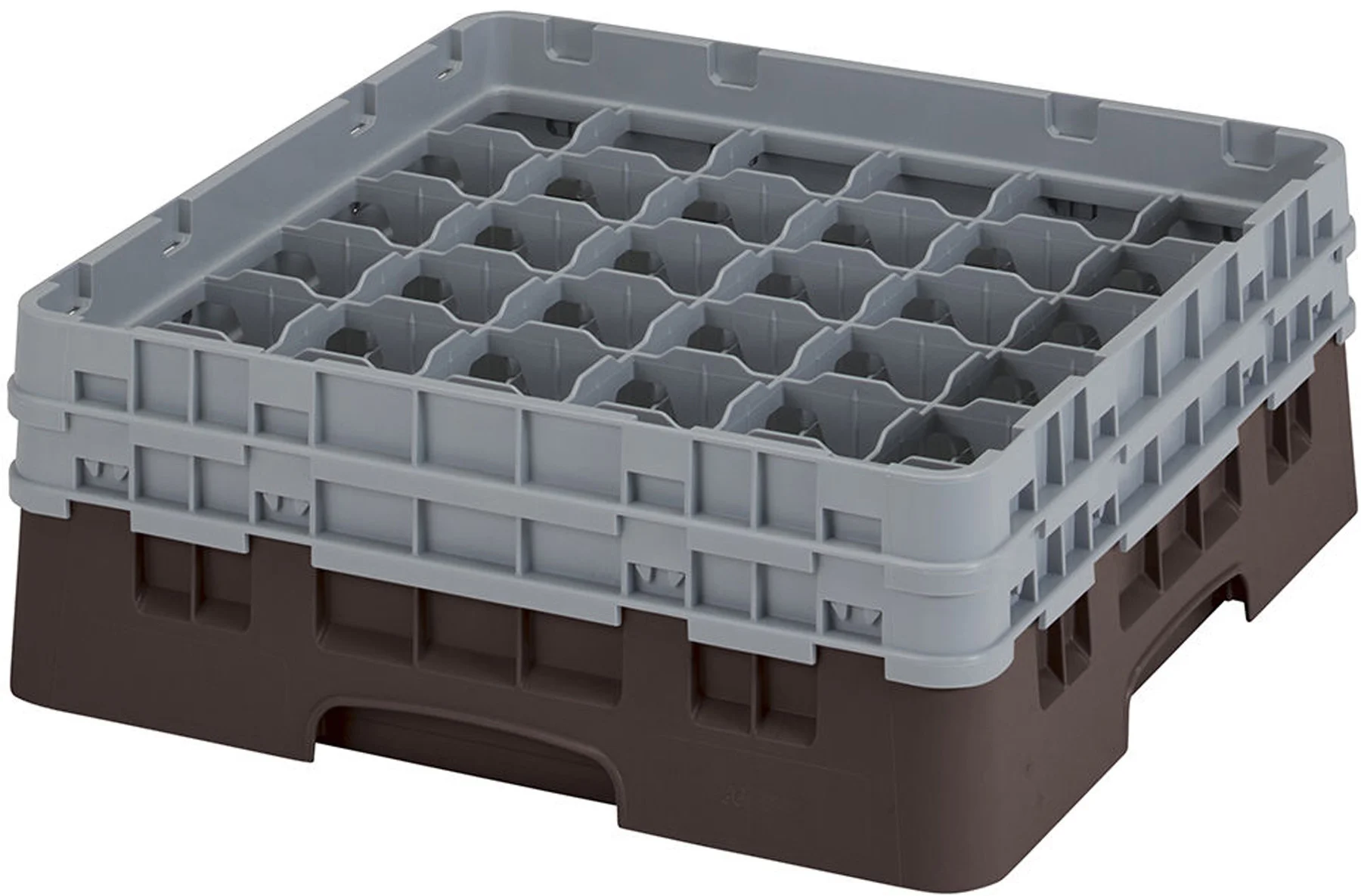 Kosz na szkło max. śr. szkl. 72 mm brązowy - CAMBRO