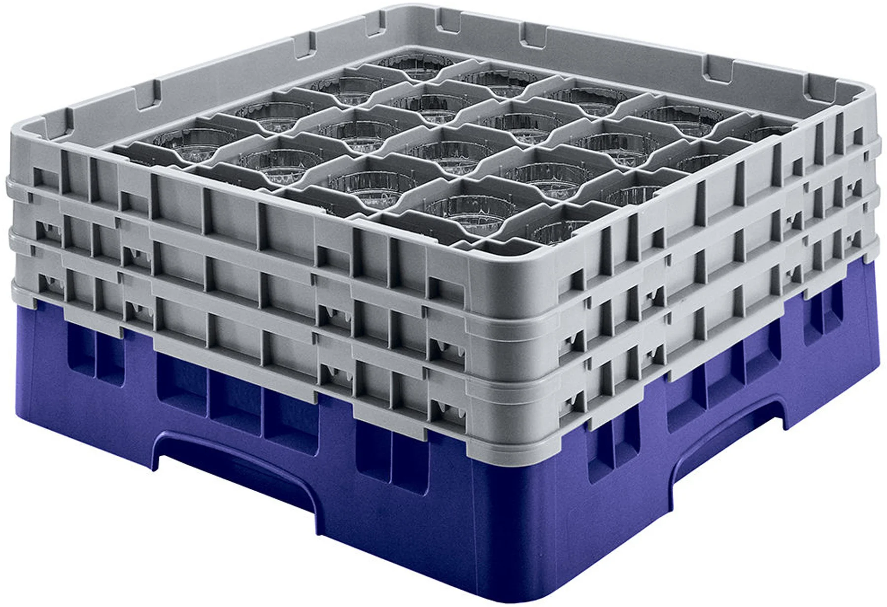 Kosz na szkło max. śr. szkl. 72 mm granatowy - CAMBRO
