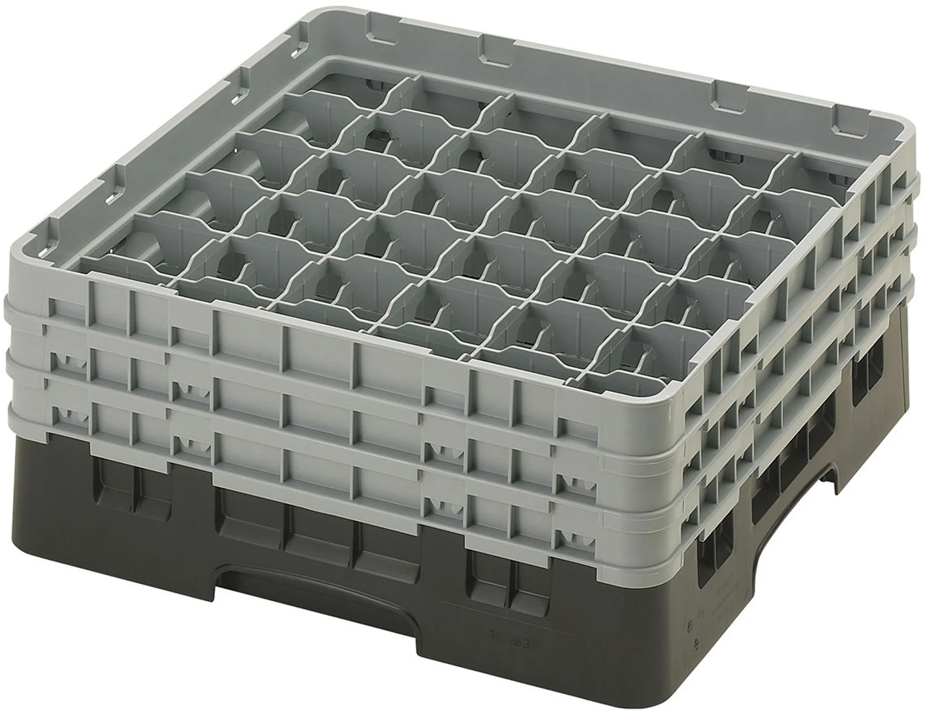 Kosz na szkło max. śr. szkl. 72 mm czarny - CAMBRO