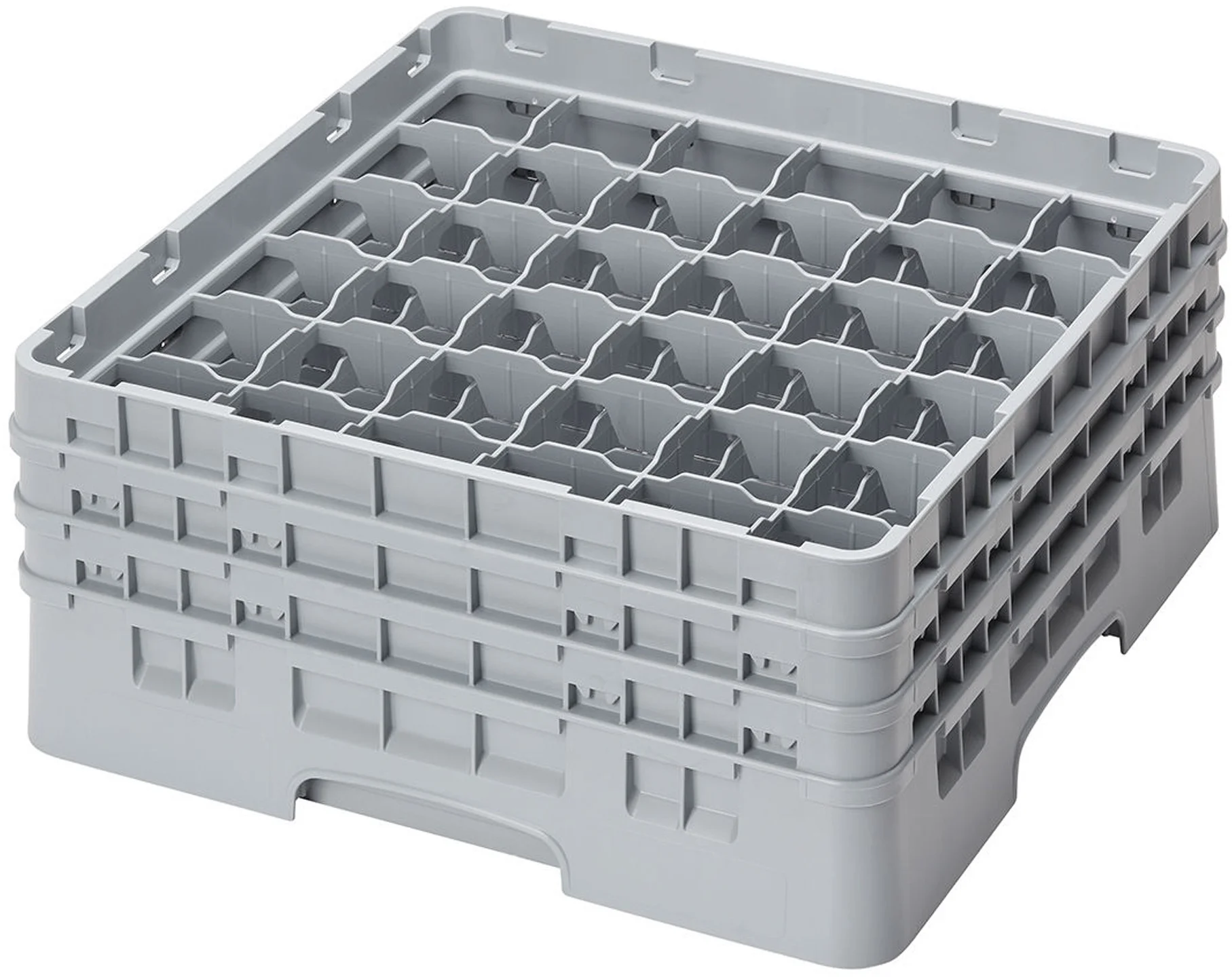 Kosz na szkło max. śr. szkl. 72 mm jasny szary - CAMBRO