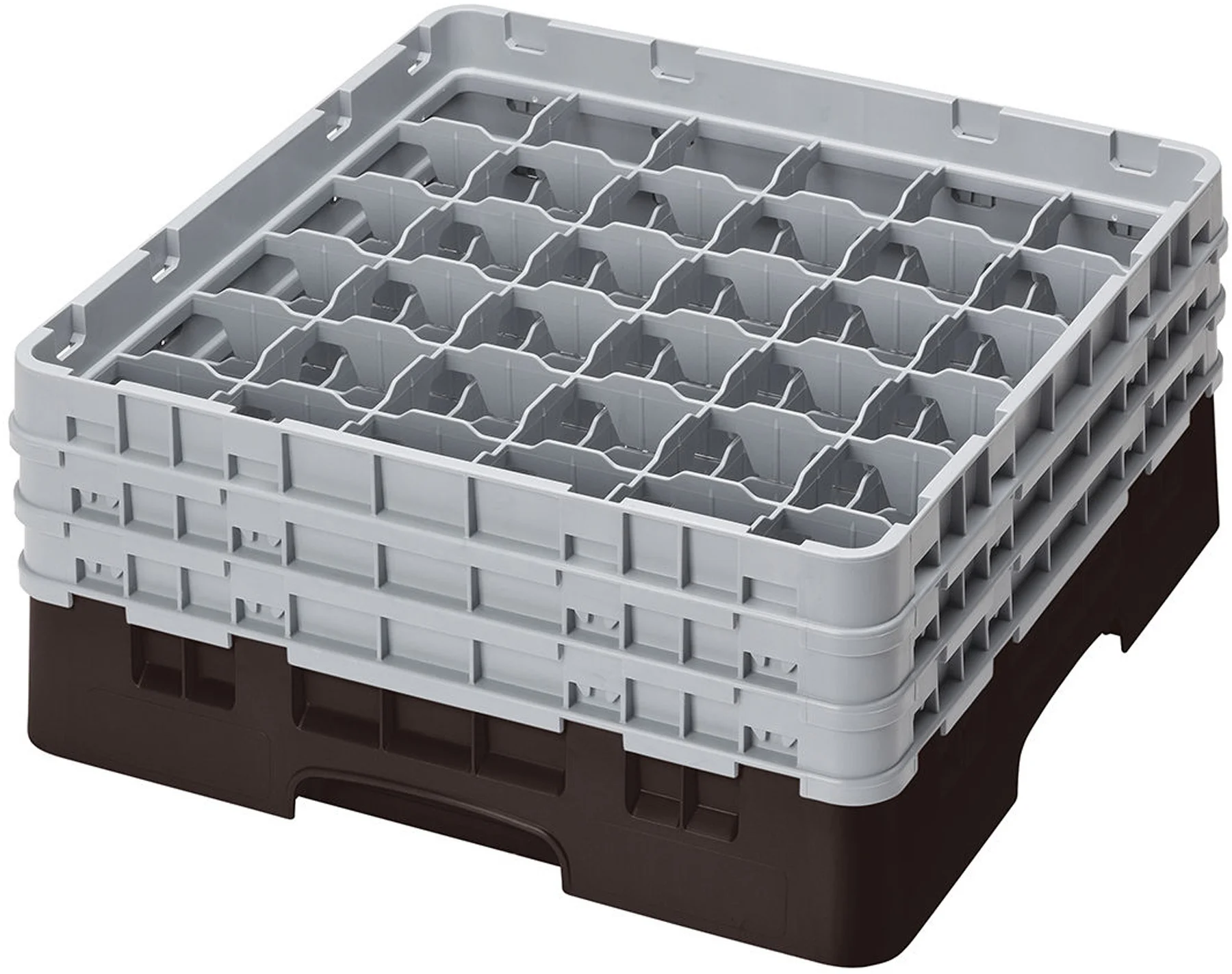 Kosz na szkło max. śr. szkl. 72 mm brązowy - CAMBRO
