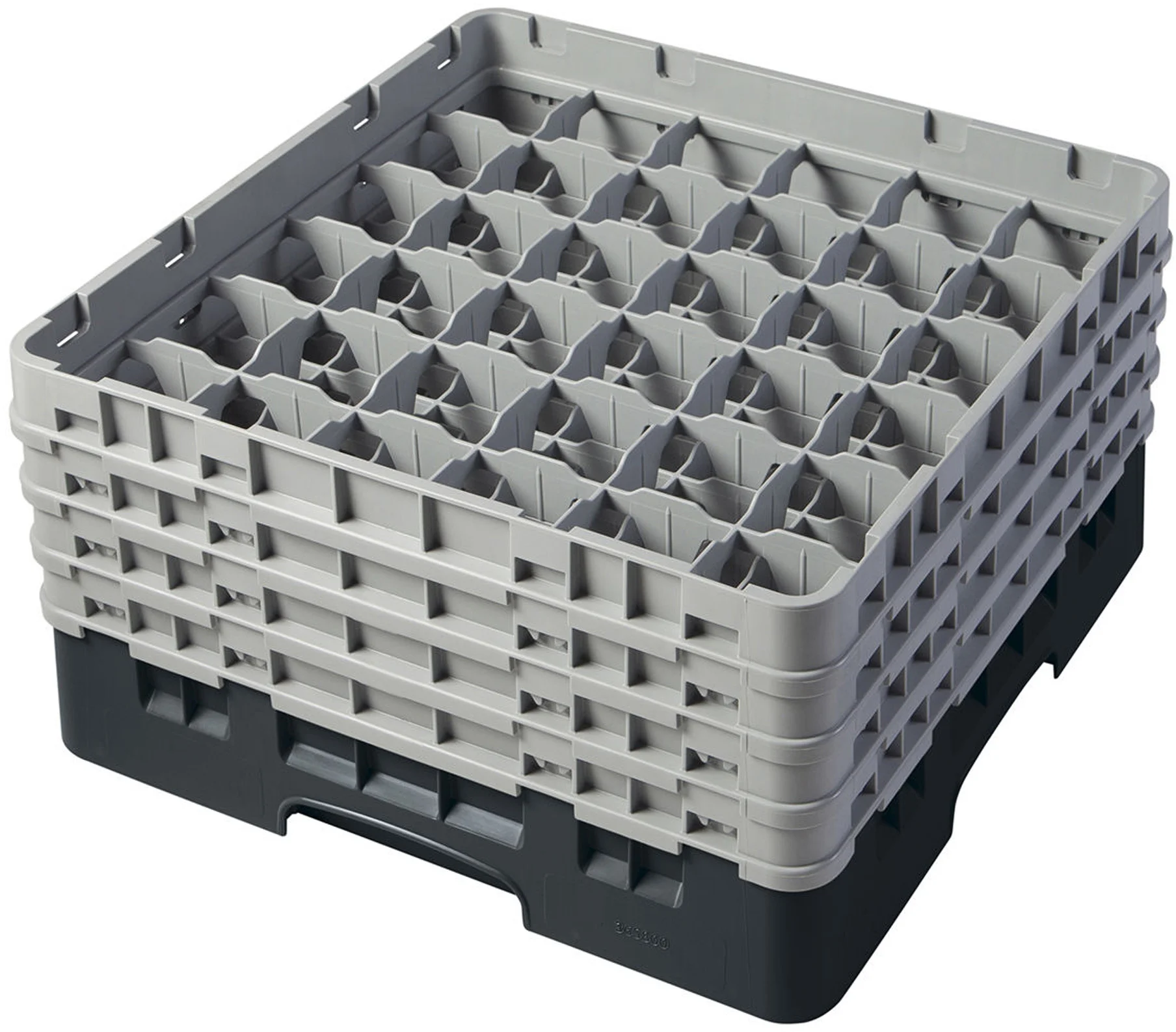 Kosz na szkło max. śr. szkl. 72 mm czarny - CAMBRO