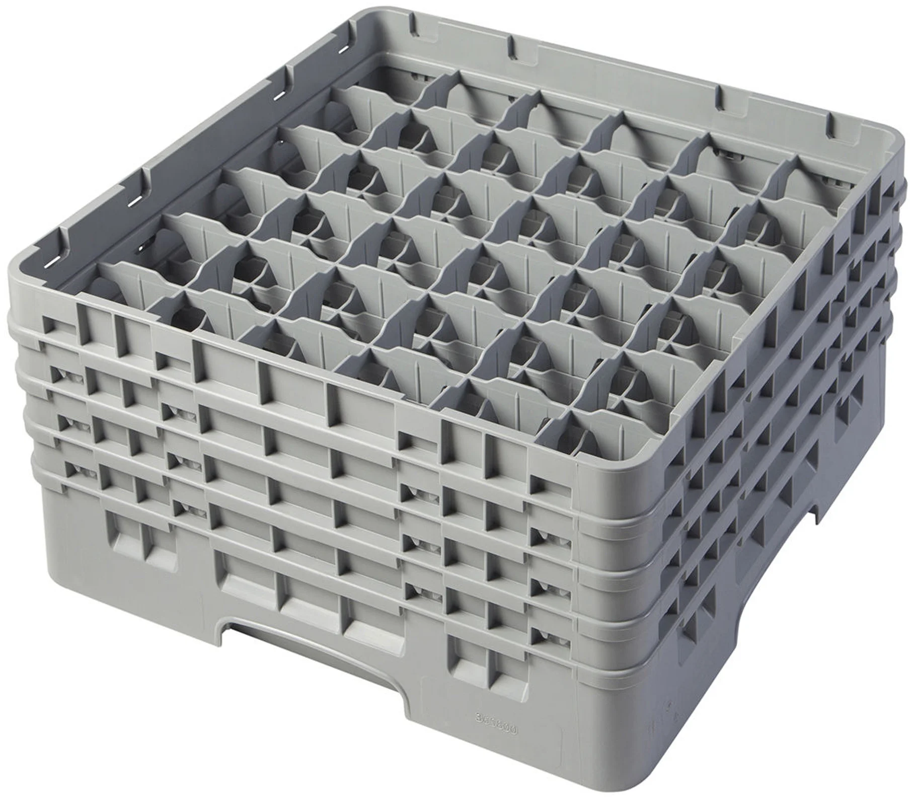 Kosz na szkło max. śr. szkl. 72 mm jasny szary - CAMBRO