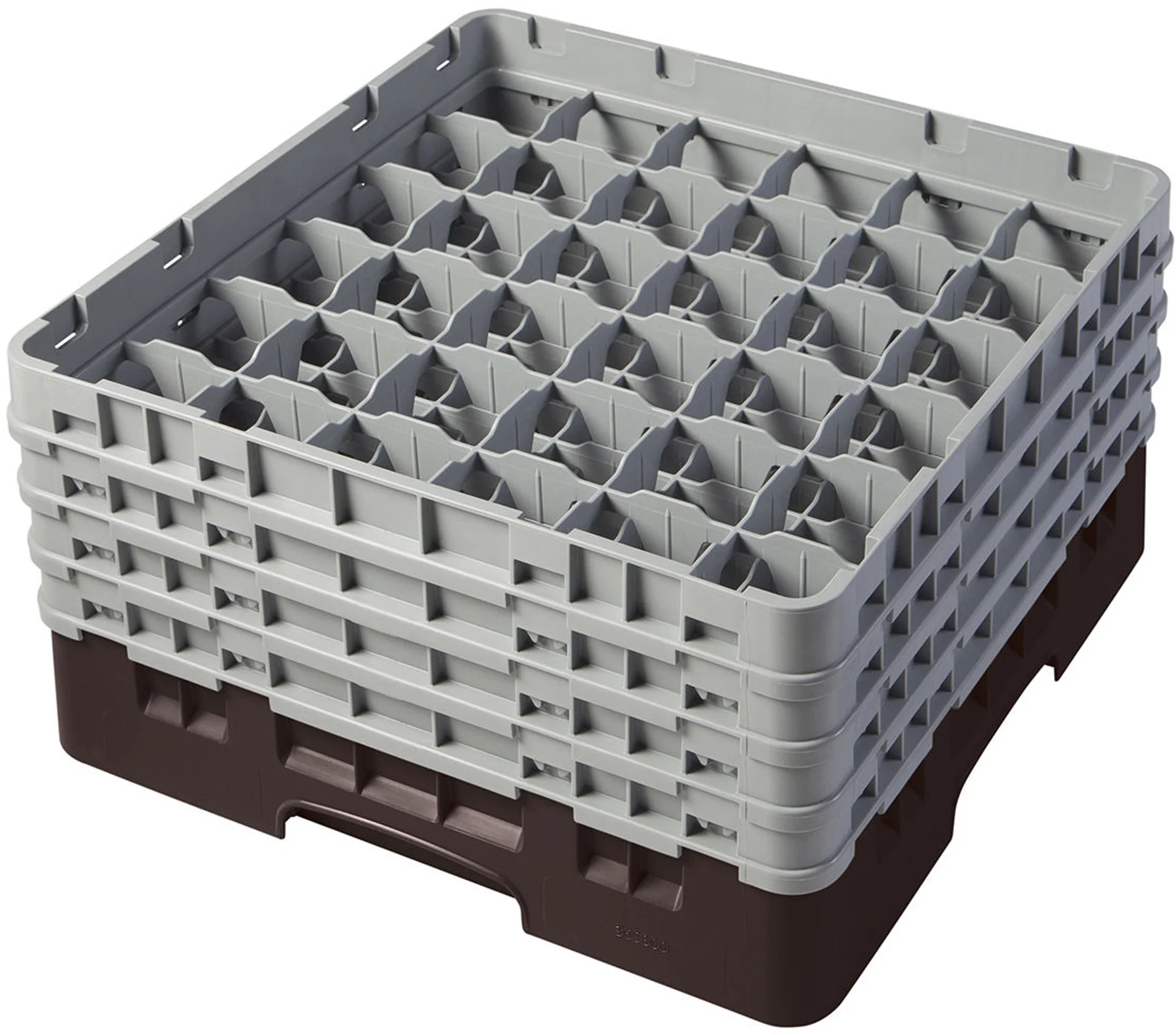 Kosz na szkło max. śr. szkl. 72 mm brązowy - CAMBRO