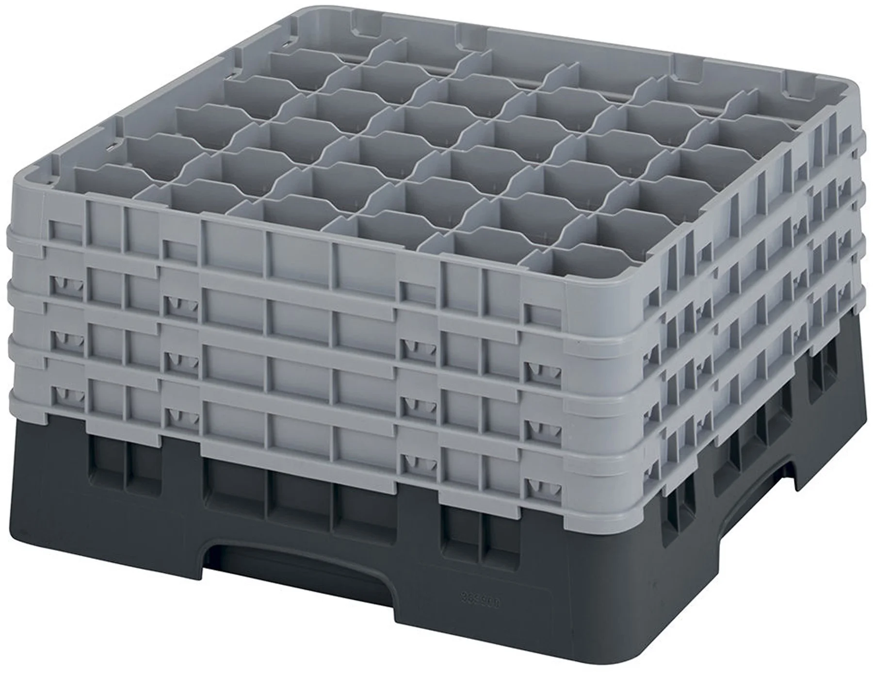 Kosz na szkło max. śr. szkl. 72 mm czarny - CAMBRO