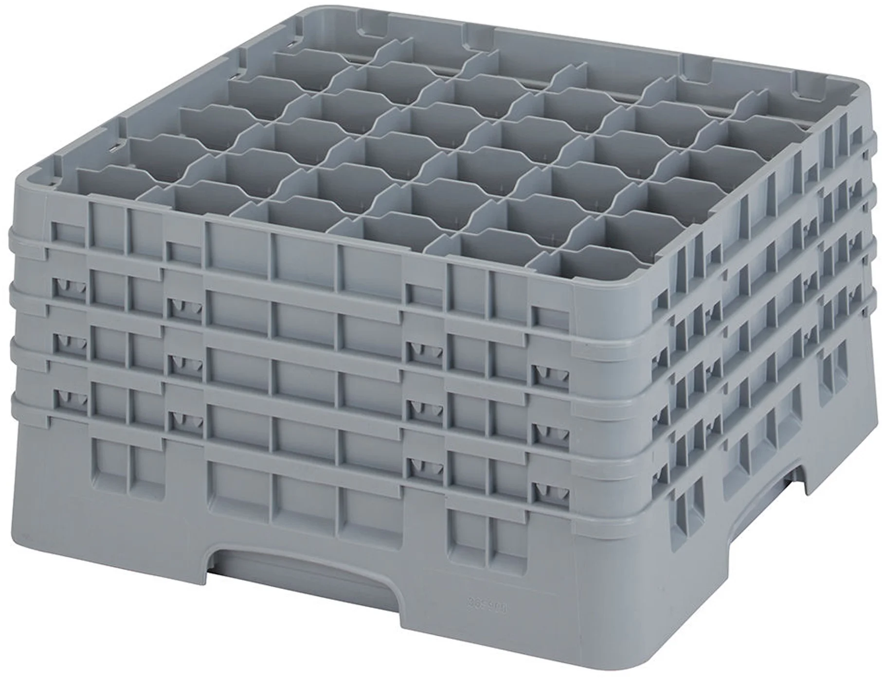 Kosz na szkło max. śr. szkl. 72 mm jasny szary - CAMBRO