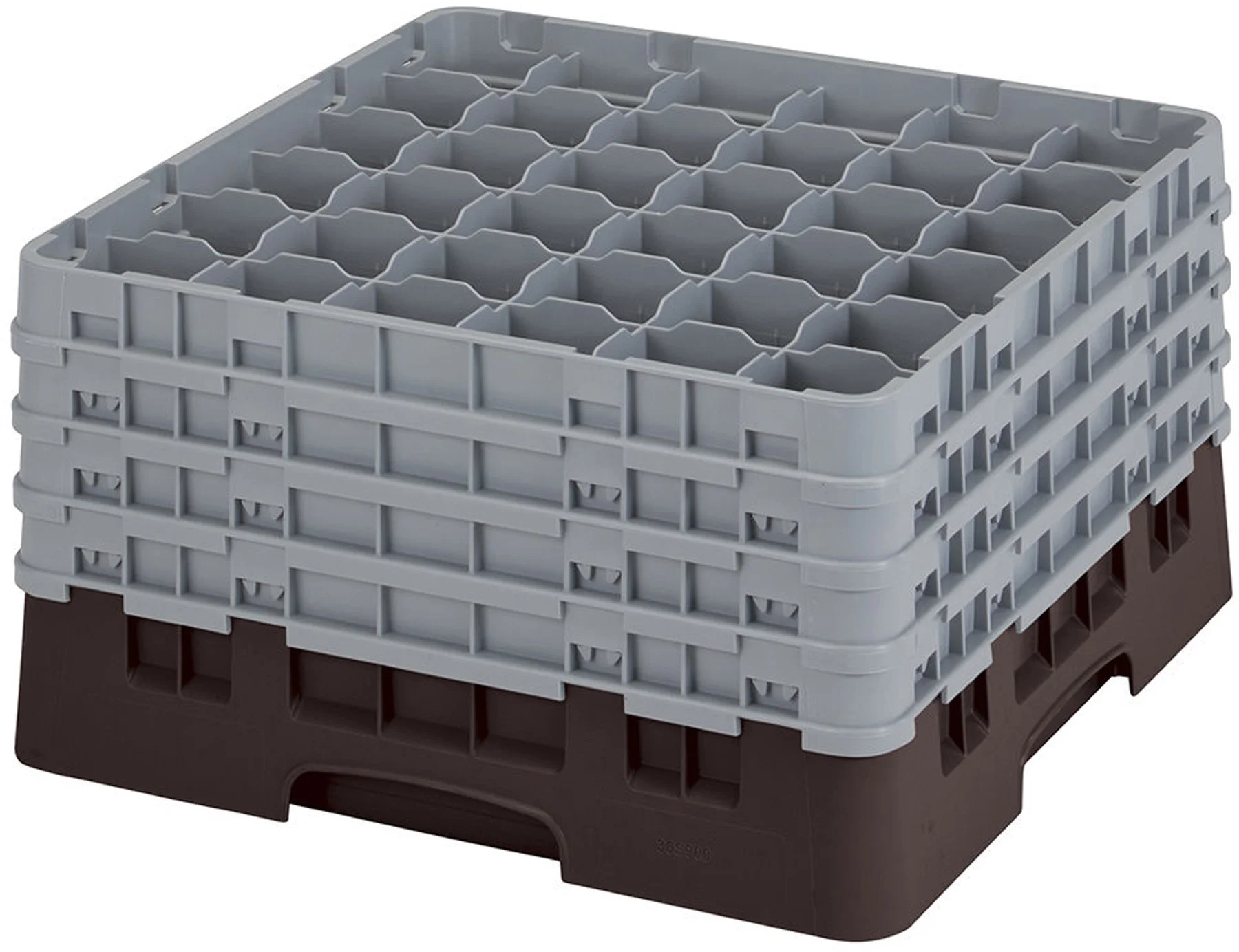 Kosz na szkło max. śr. szkl. 72 mm brązowy - CAMBRO