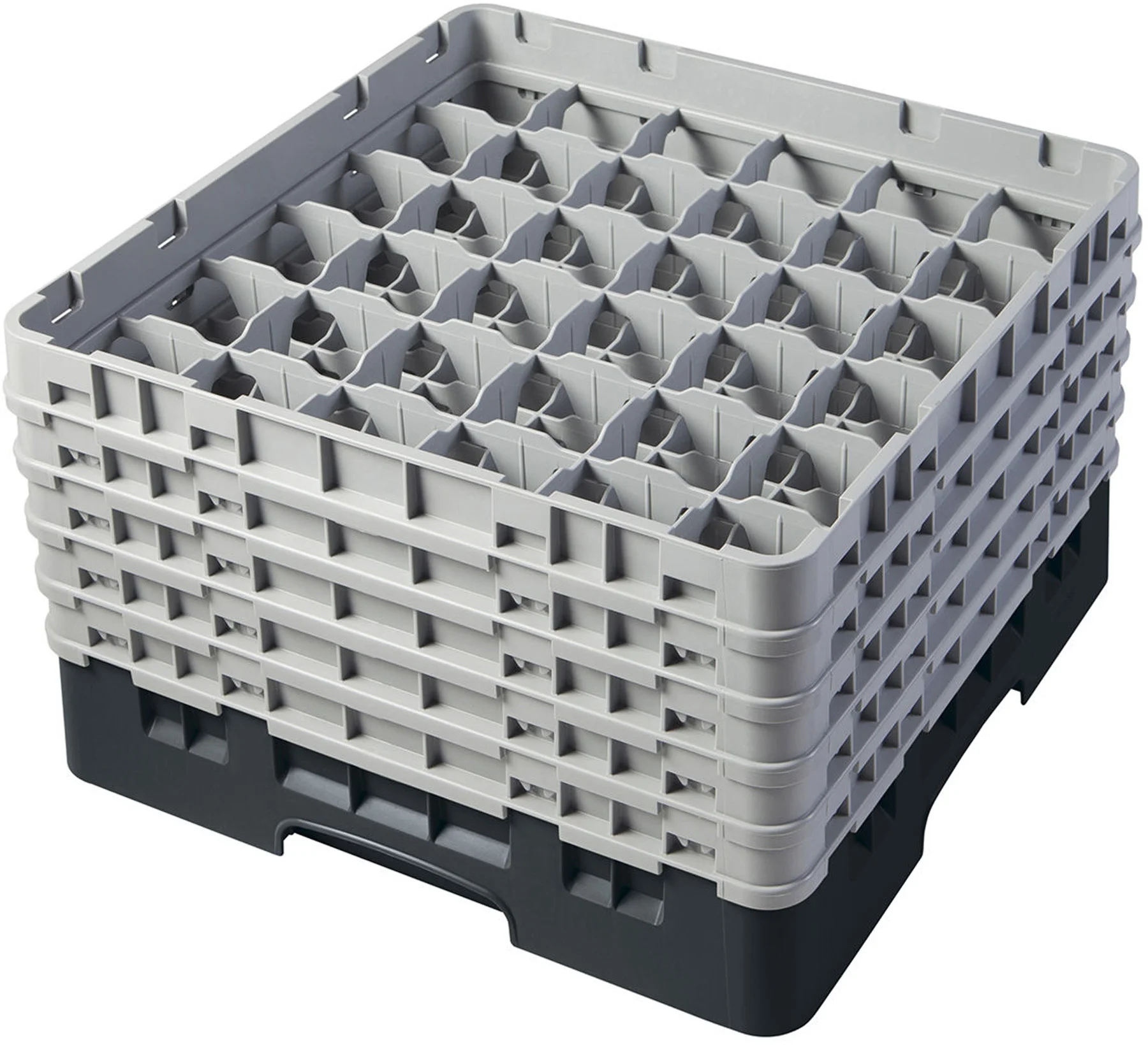 Kosz na szkło max. śr. szkl. 72 mm czarny - CAMBRO