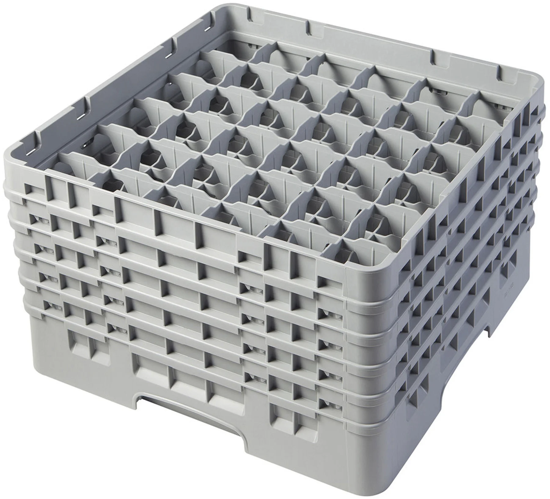 Kosz na szkło max. śr. szkl. 72 mm jasny szary - CAMBRO