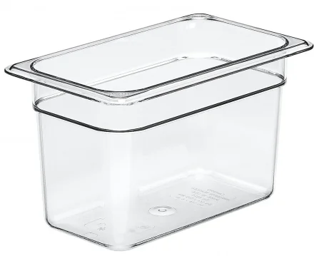 Pojemnik z poliwęglanu GN 1/4 przezroczysty wys. 15 cm - CAMBRO