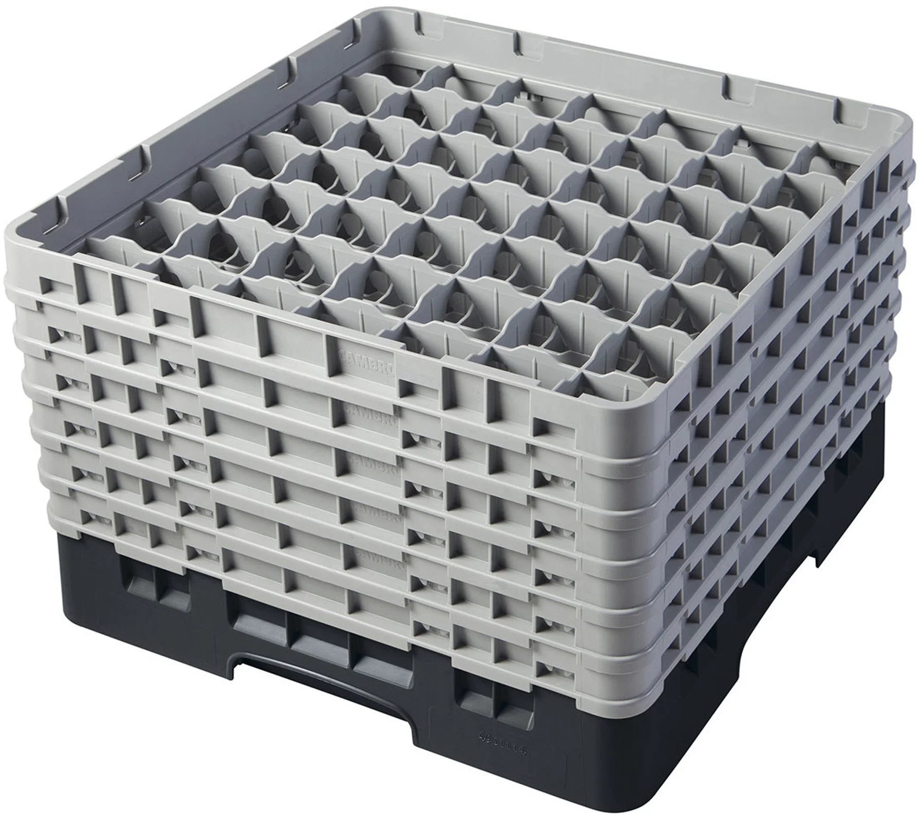 Kosz na szkło max. śr. szkl. 60 mm czarny - CAMBRO
