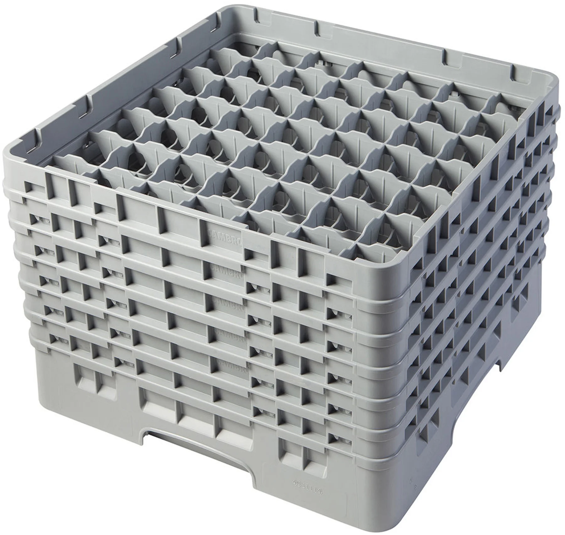 Kosz na szkło max. śr. szkl. 60 mm jasny szary - CAMBRO