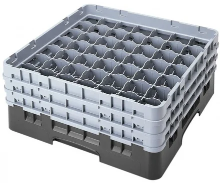 Kosz na szkło max. śr. szkl. 60 mm czarny - CAMBRO