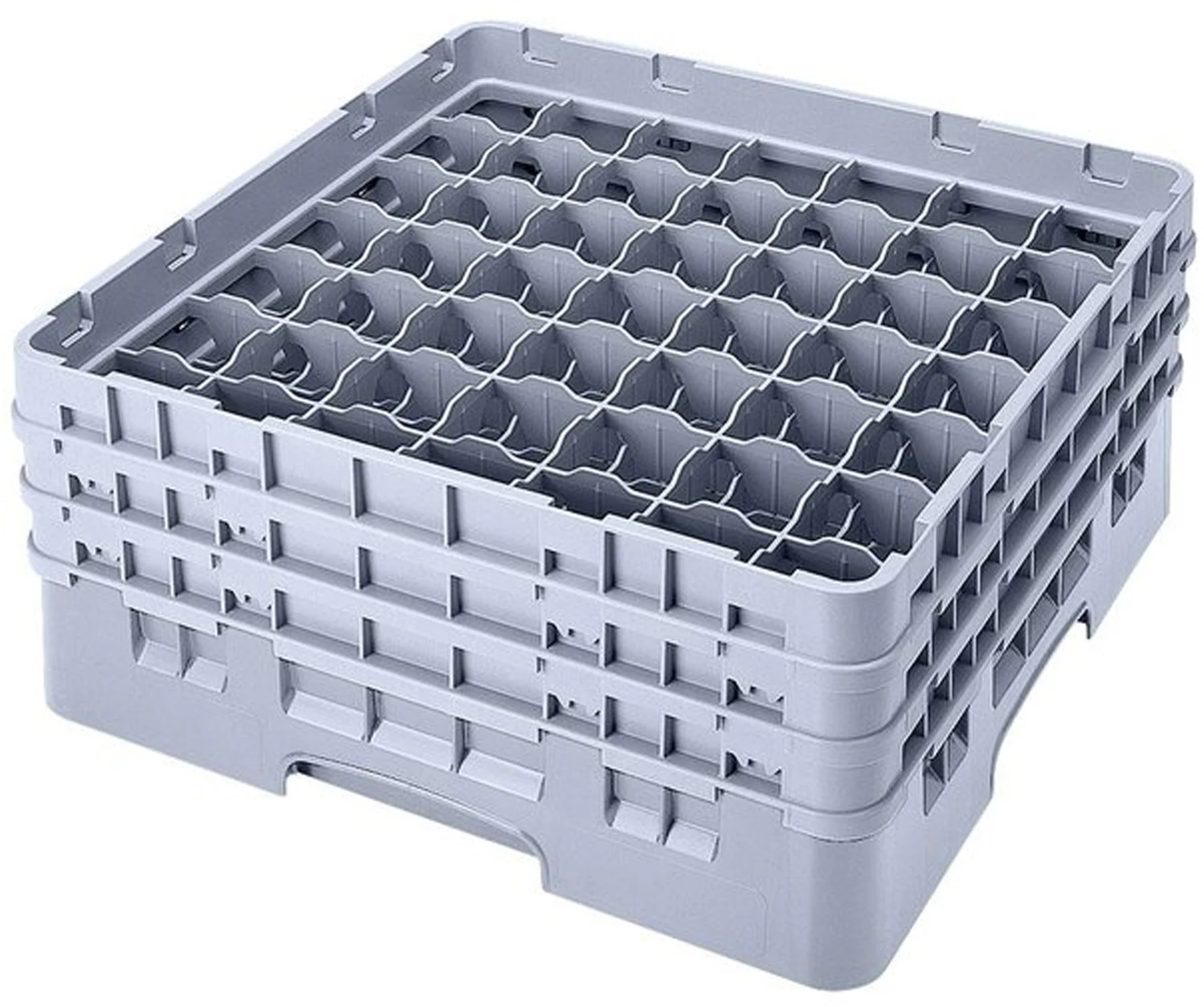 Kosz na szkło max. śr. szkl. 60 mm jasny szary - CAMBRO