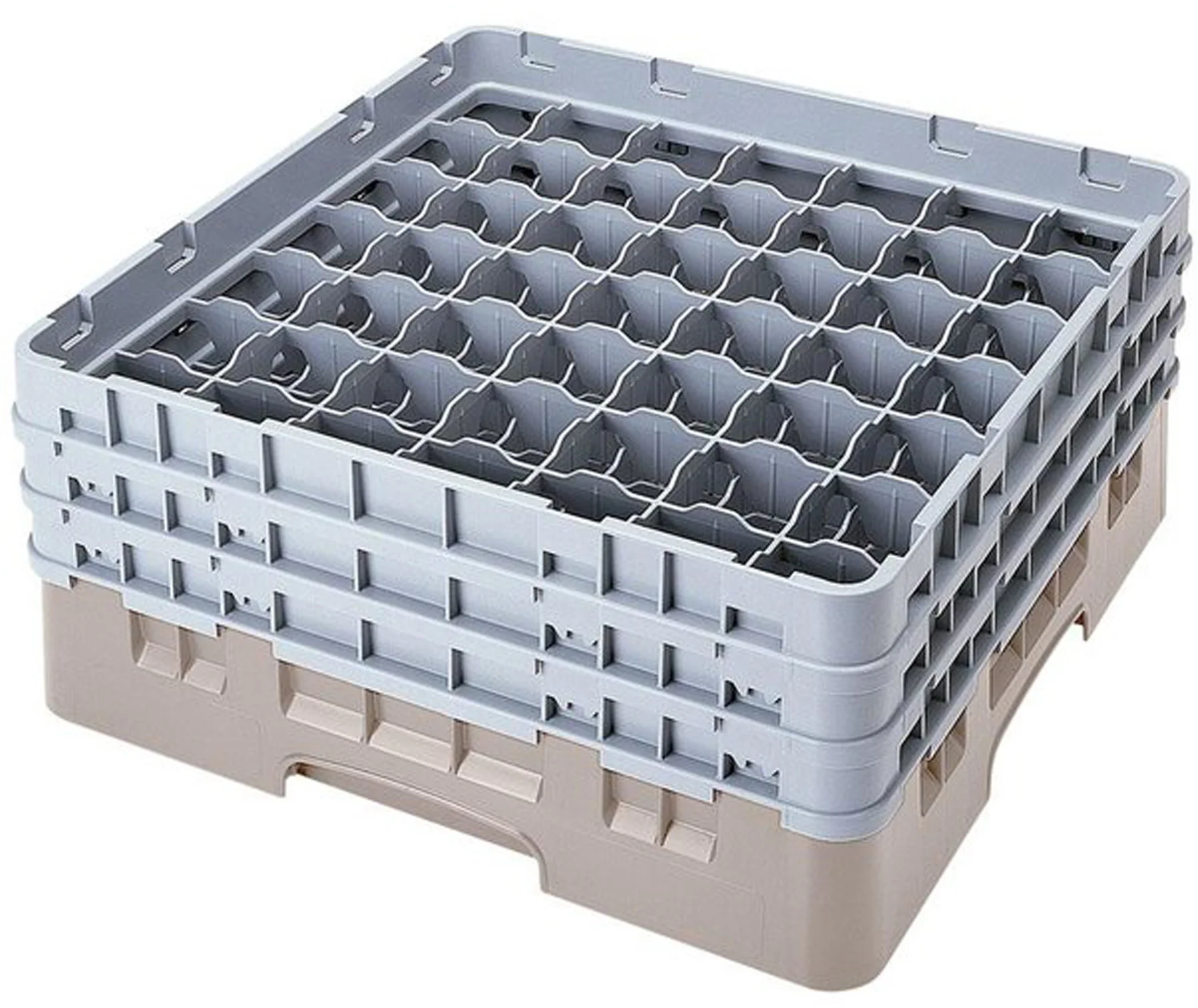 Kosz na szkło max. śr. szkl. 60 mm beżowy - CAMBRO
