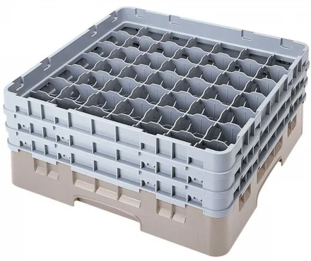 Kosz na szkło max. śr. szkl. 60 mm beżowy - CAMBRO