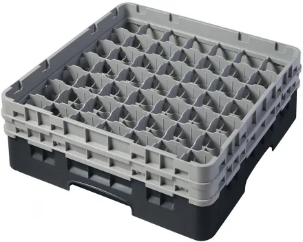 Kosz na szkło max. śr. szkl. 60 mm czarny - CAMBRO