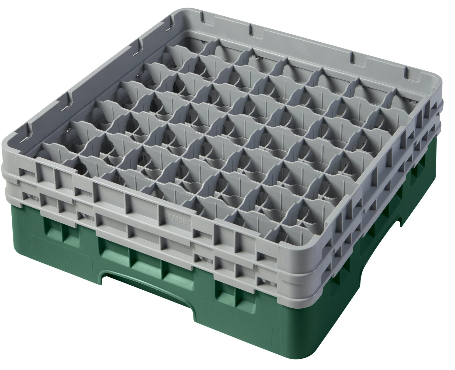 Kosz na szkło max. śr. szkl. 60 mm zielony - CAMBRO